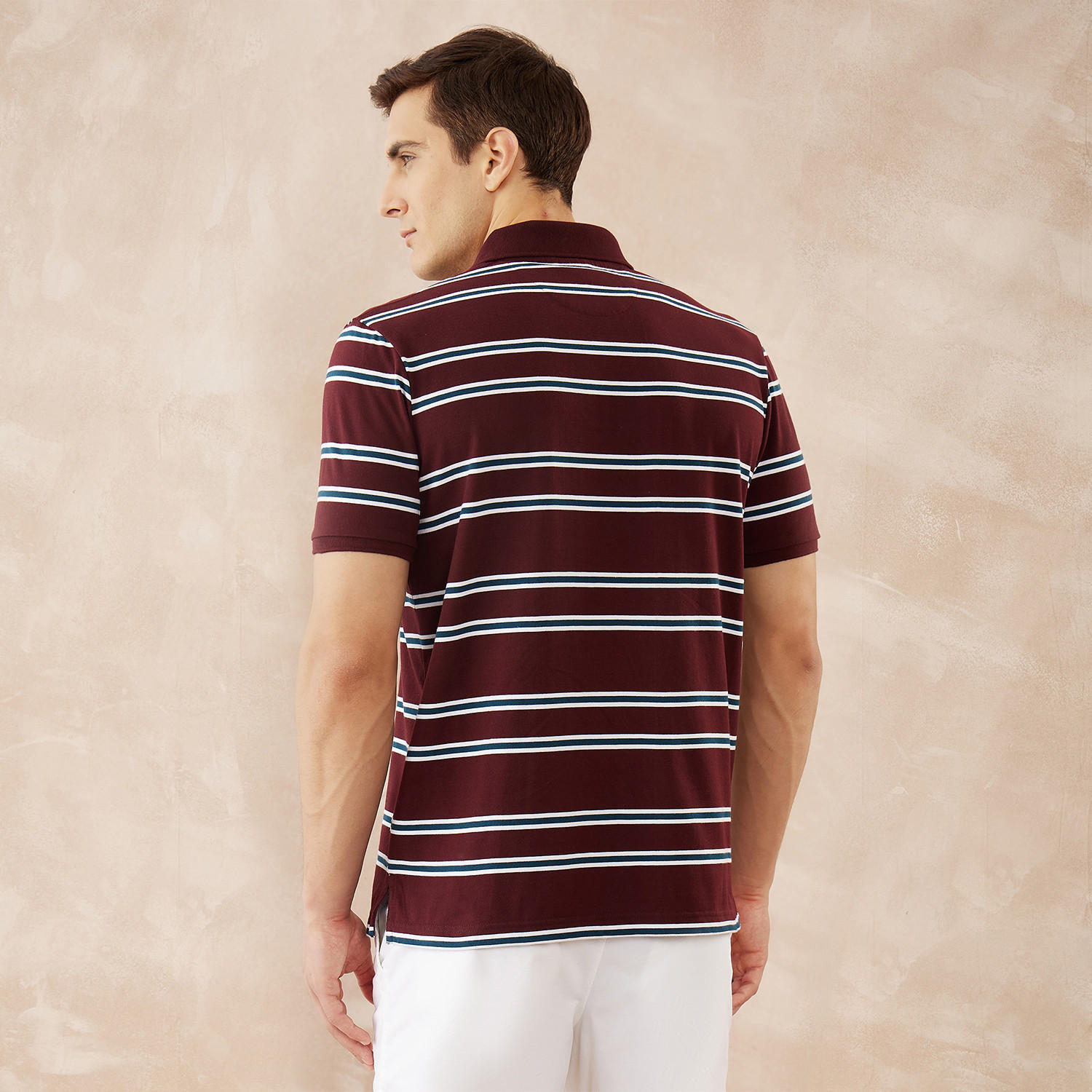 تيشيرت بولو مقلّم من فهرنهايت-men-clothing-tshirtsandpolos-polos-image-4