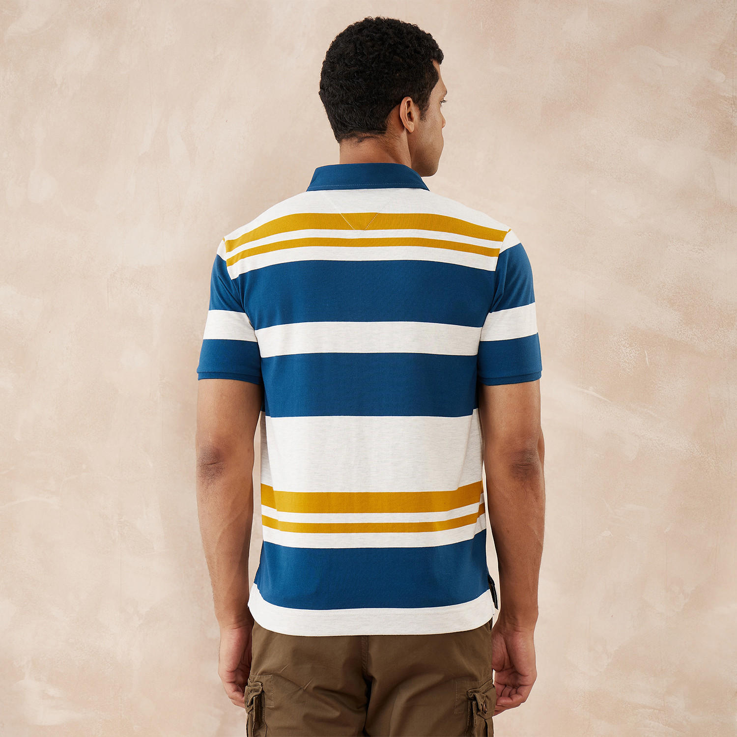 تيشيرت بولو مقلّم من فهرنهايت-men-clothing-tshirtsandpolos-polos-image-4