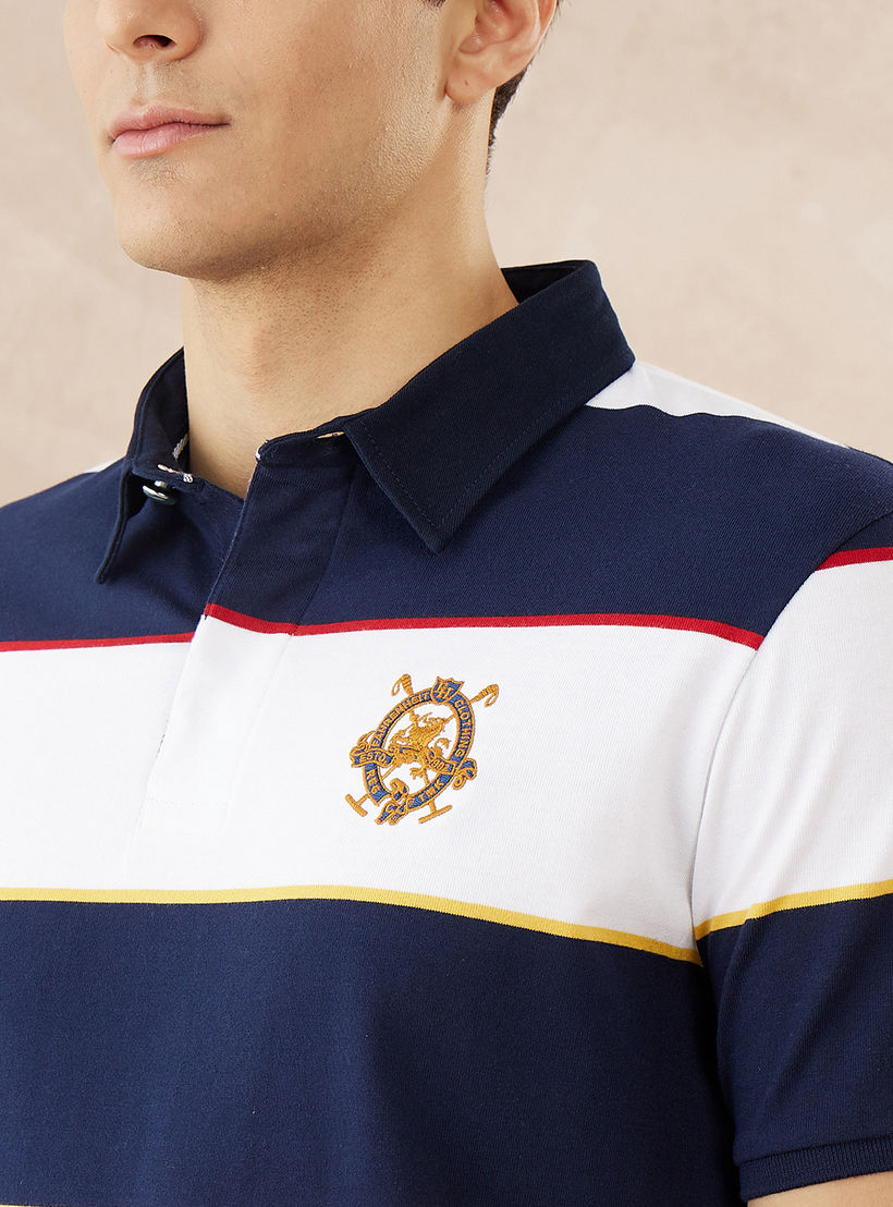 Fahrenheit Striped Polo T-shirt-men-clothing-tshirtsandpolos-polos-image-5