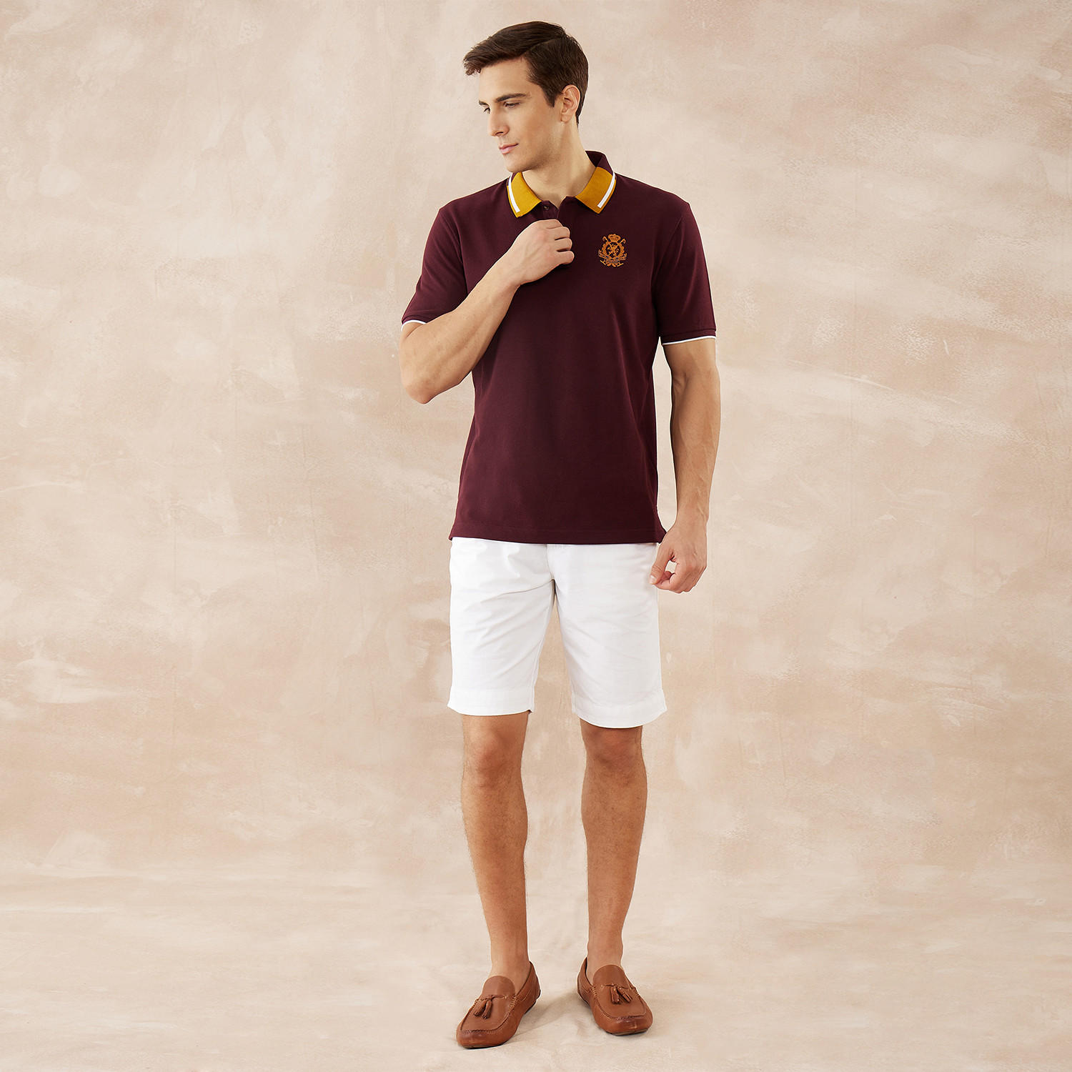 تيشيرت بولو بأكمام قصيرة من فهرنهايت-men-clothing-tshirtsandpolos-polos-image-5