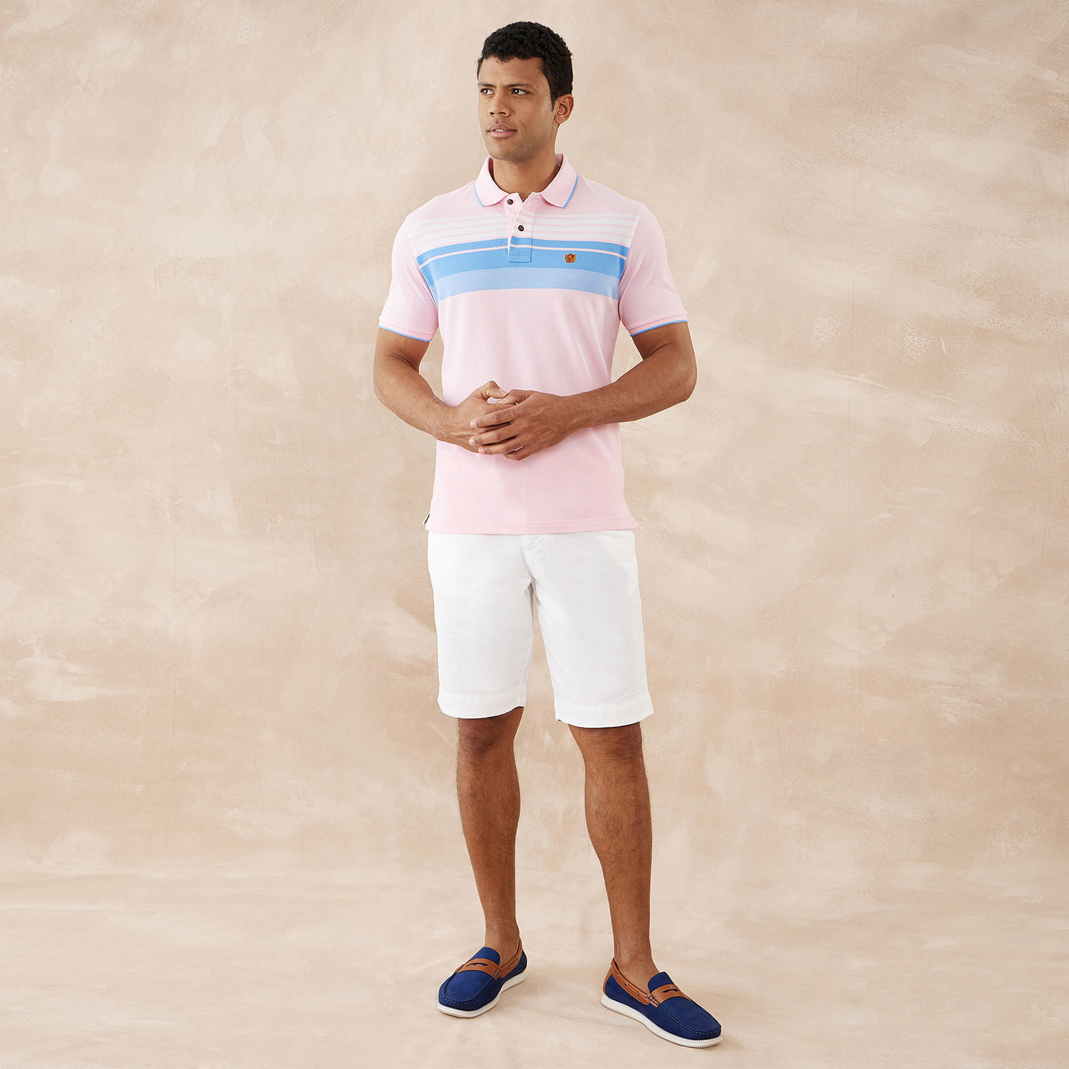 تيشيرت بولو مقلّم من فهرنهايت-men-clothing-tshirtsandpolos-polos-image-2
