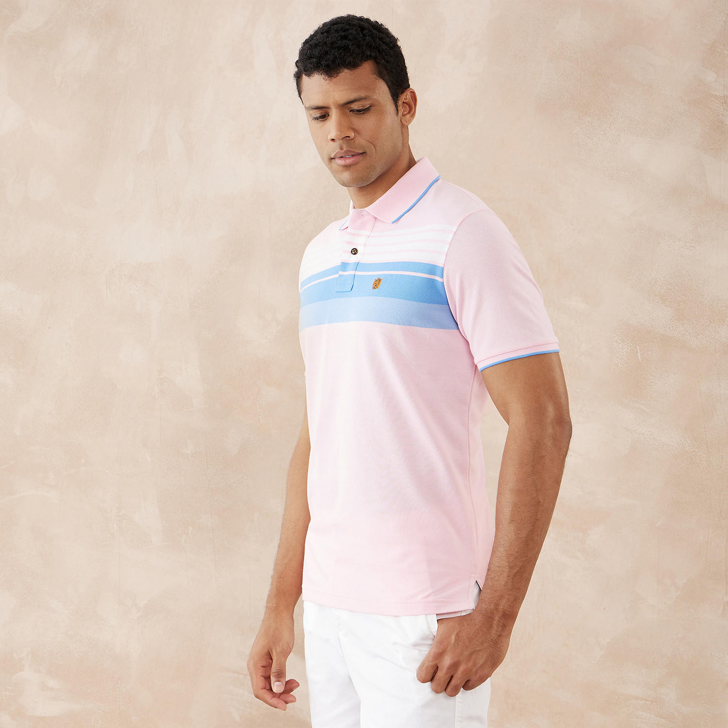 تيشيرت بولو مقلّم من فهرنهايت-men-clothing-tshirtsandpolos-polos-image-3