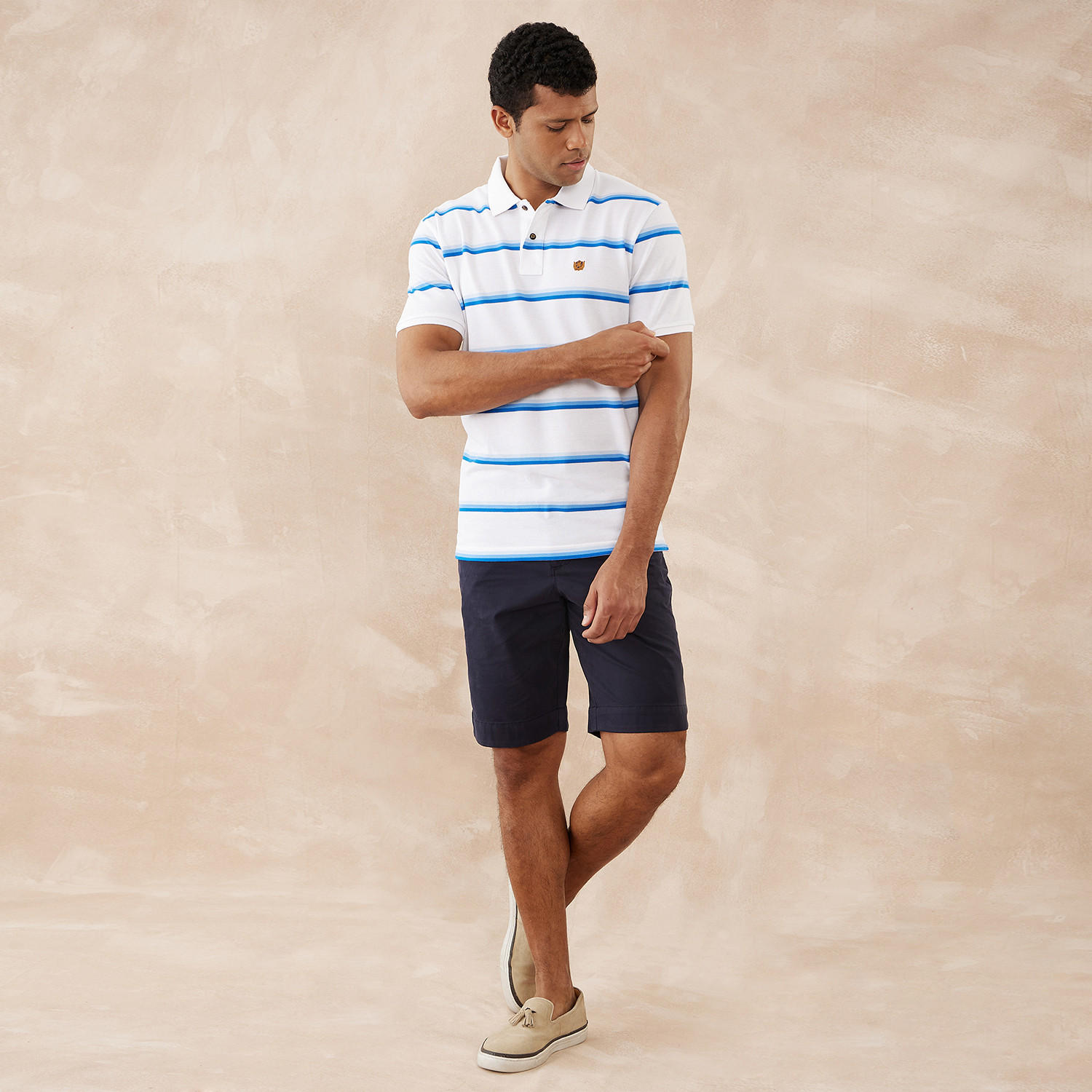 Fahrenheit Striped Polo T-shirt-men-clothing-tshirtsandpolos-polos-image-2