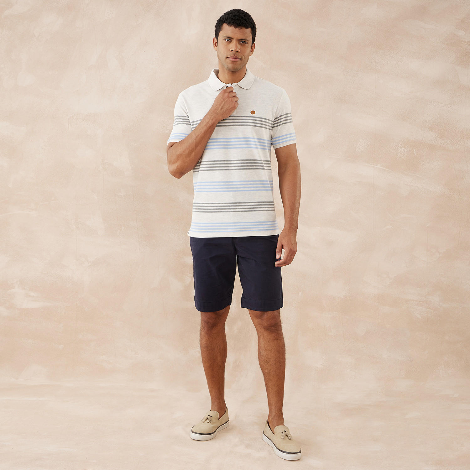 Fahrenheit Striped Polo T-shirt-men-clothing-tshirtsandpolos-polos-image-2