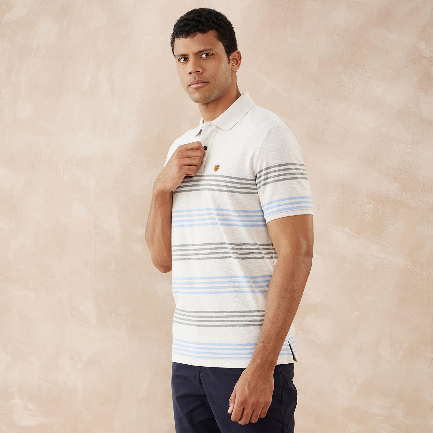 Fahrenheit Striped Polo T-shirt-men-clothing-tshirtsandpolos-polos-image-3