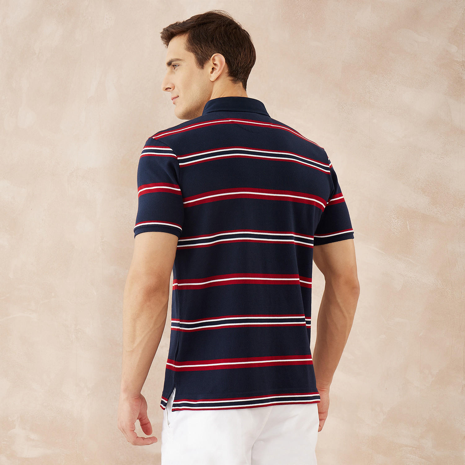 تيشيرت بولو مقلّم من فهرنهايت-men-clothing-tshirtsandpolos-polos-image-4