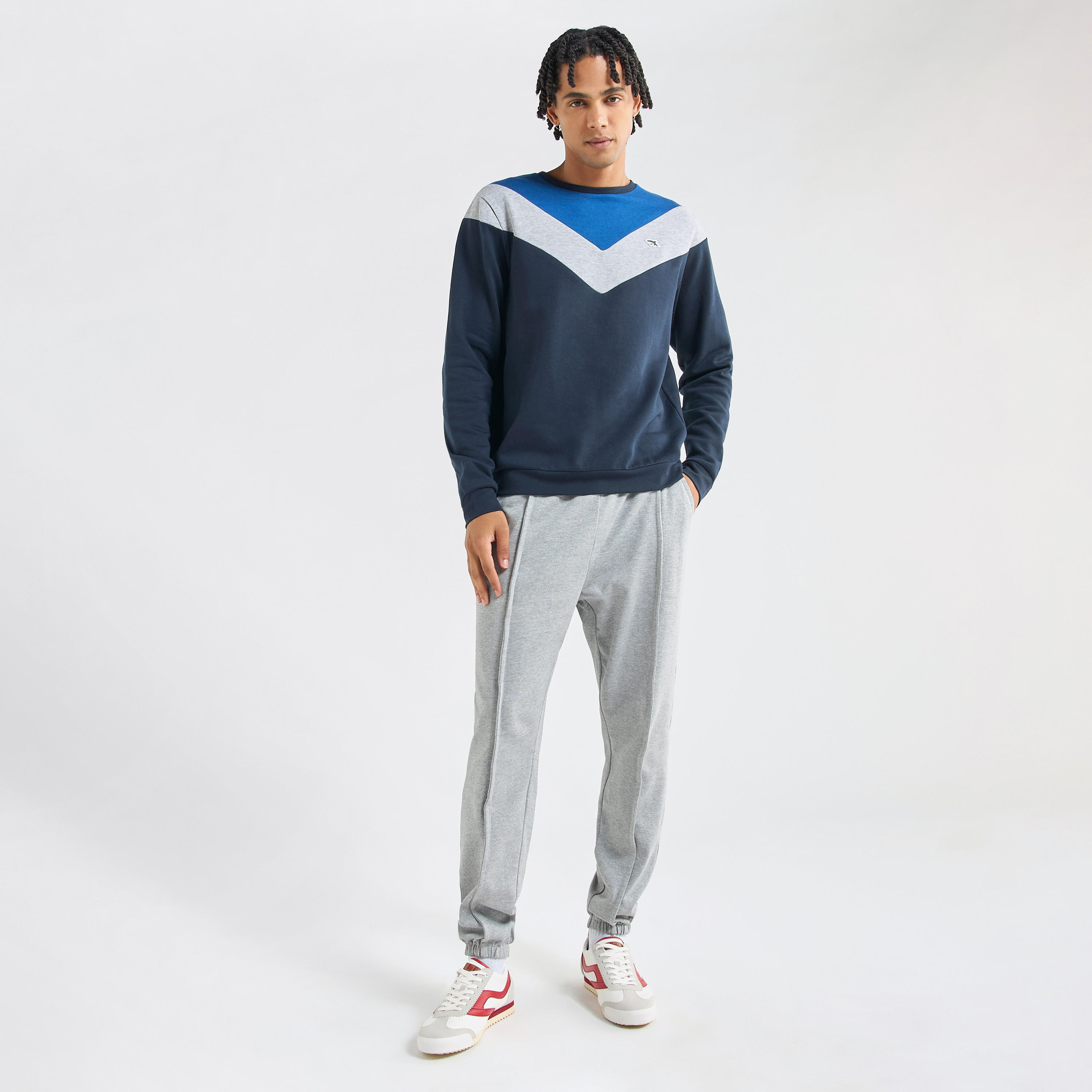 سويت شيرت بقوالب ملونة وياقة ضيقة وأكمام طويلة-men-winterwear-hoodiesandsweatshirts-image-12
