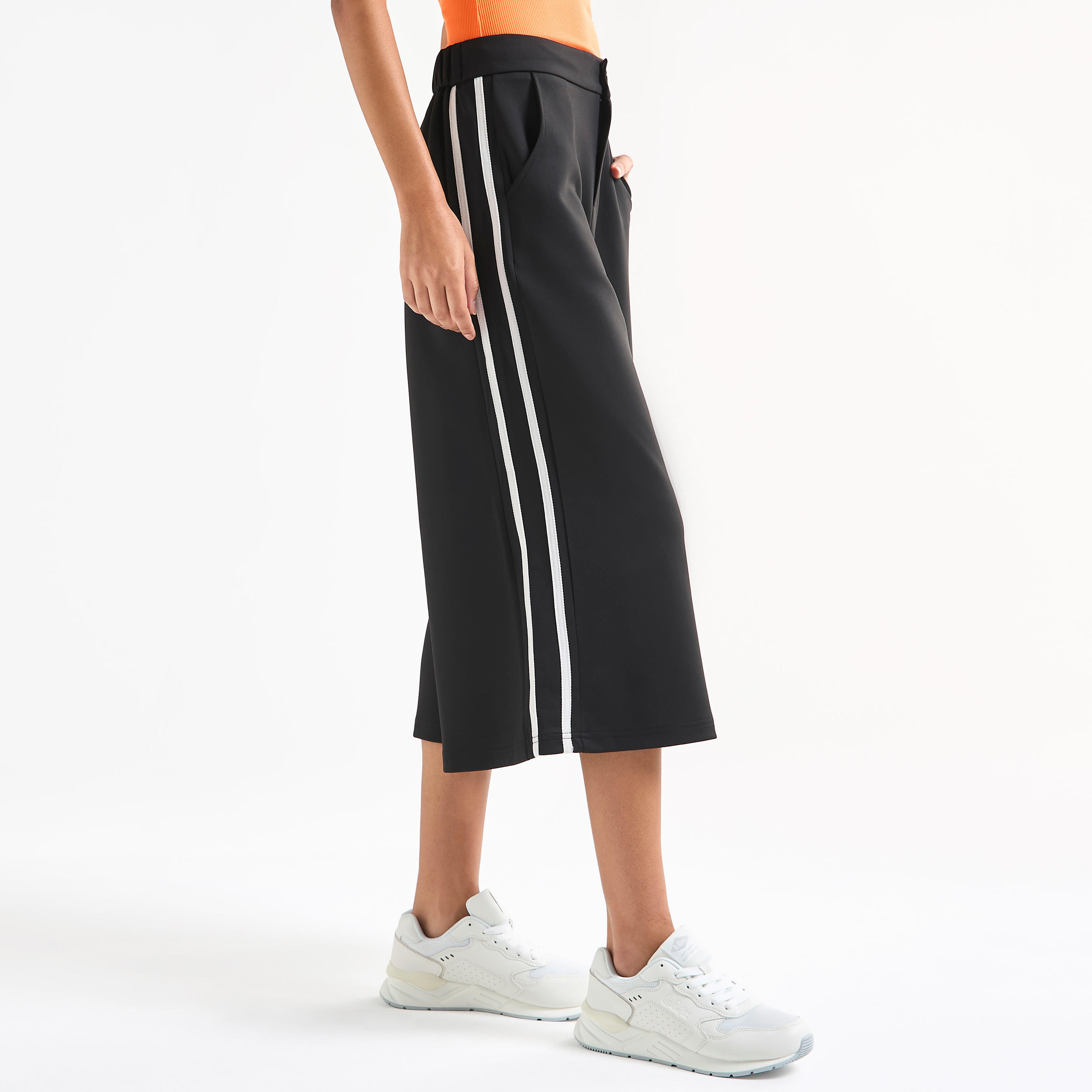 Culottes with Pockets and Panel Detail-women-clothing-bottoms-trousers-image-3