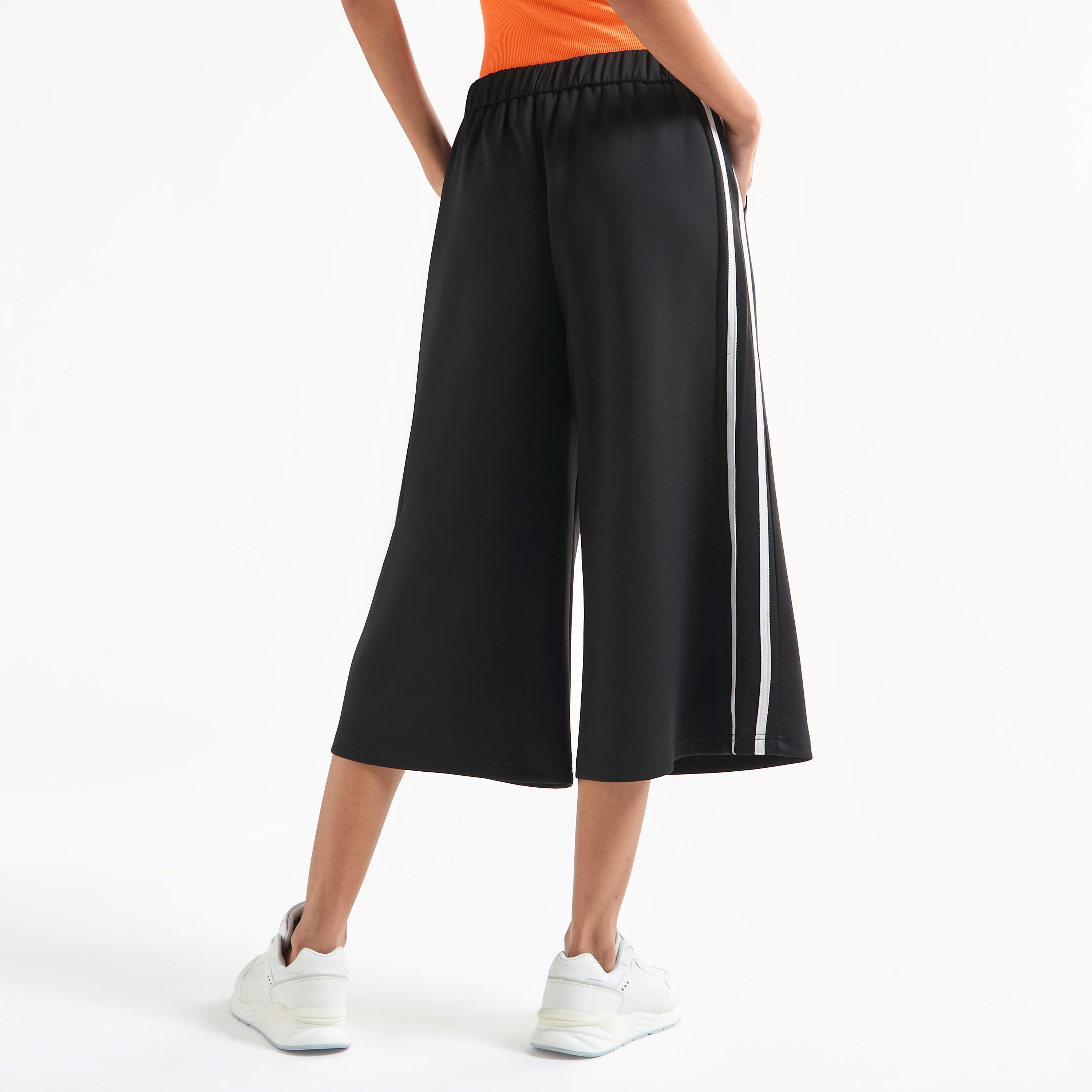 Culottes with Pockets and Panel Detail-women-clothing-bottoms-trousers-image-4