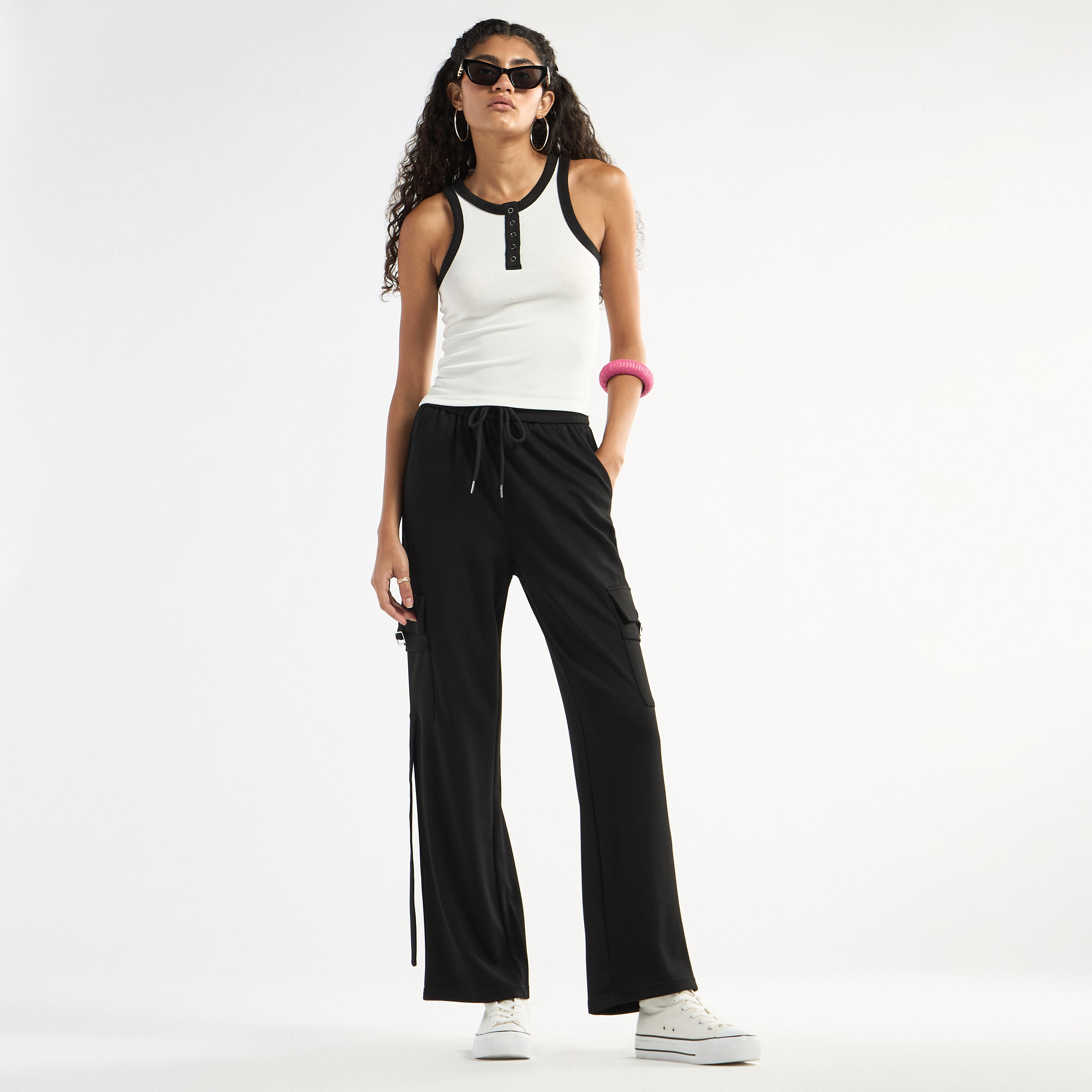 بنطلون رياضي كارجو برباط إغلاق-women-clothing-bottoms-joggers-image-6