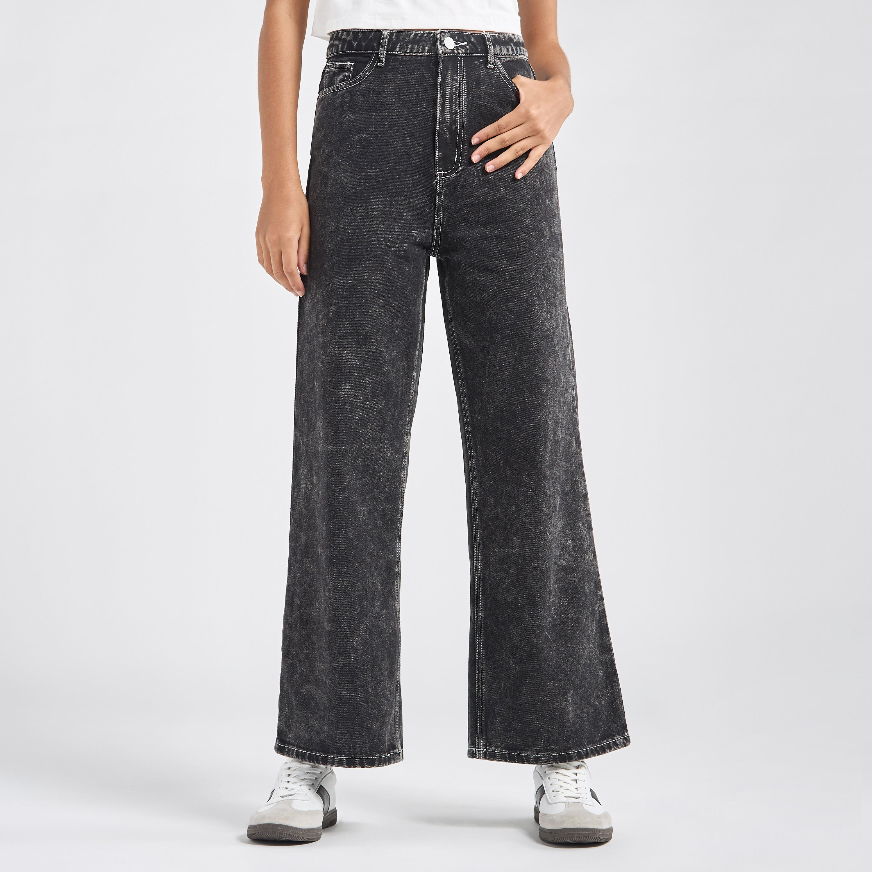 Wide Leg Jeans with Pockets-women-clothing-bottoms-jeans-image-3