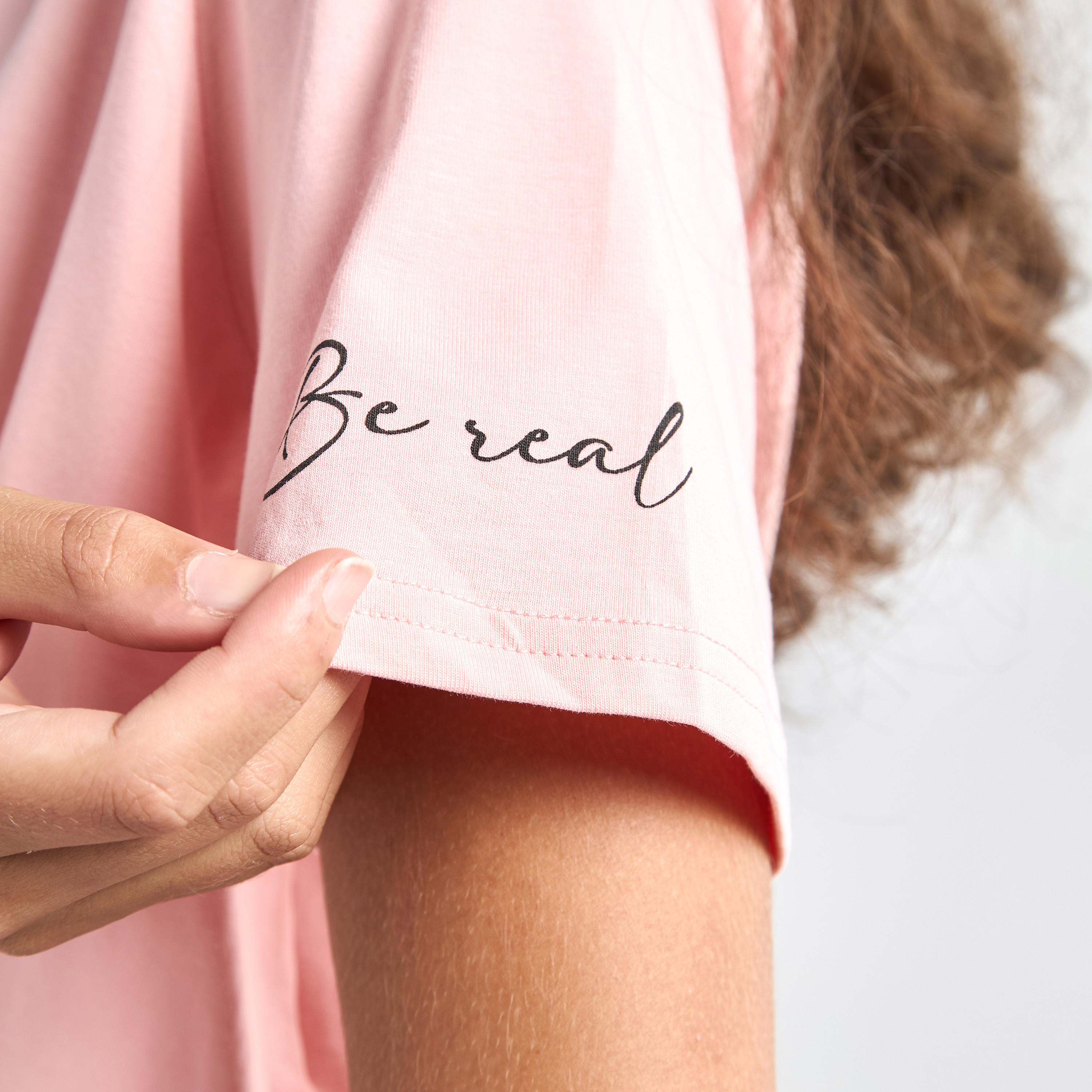 Printed Cotton T-shirt with Pintuck Detail-women-clothing-tshirts-image-4