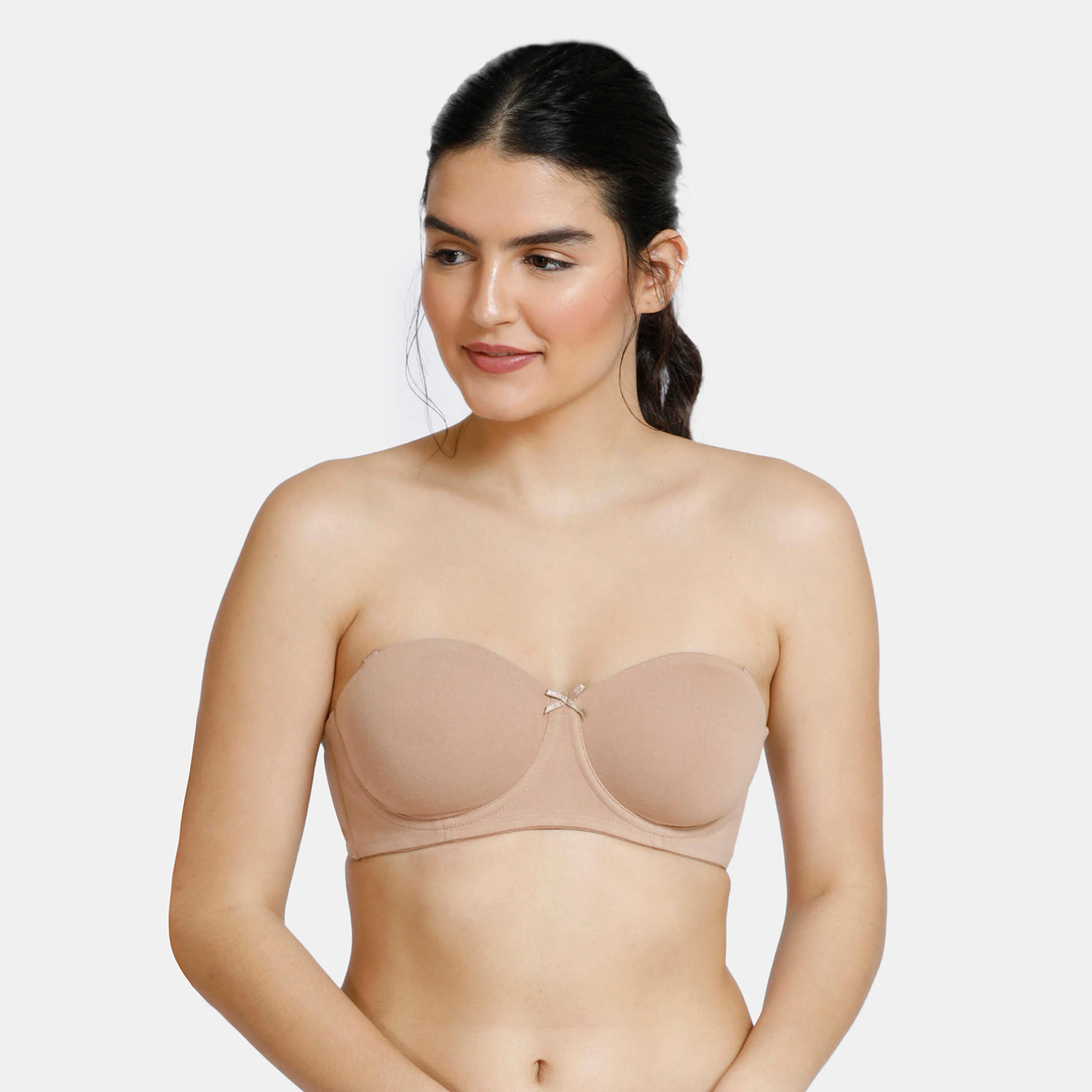 صدريّة بالكونيت مبطنة بمشبك إغلاق من زيفامي-women-clothing-lingerie-bras-image-4