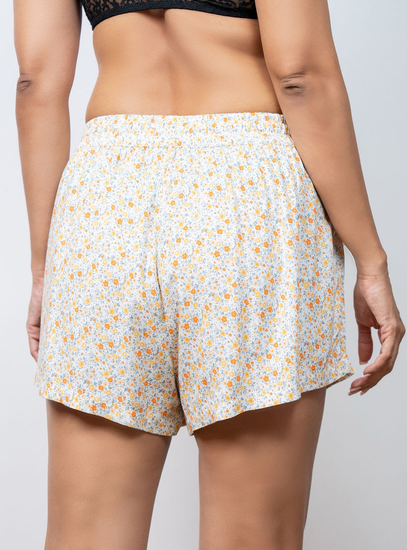 شورتات متنوعة برباط إغلاق من آدارايا - طقم من قطعتين-women-clothing-nightwear-pyjamas-bottoms-image-6