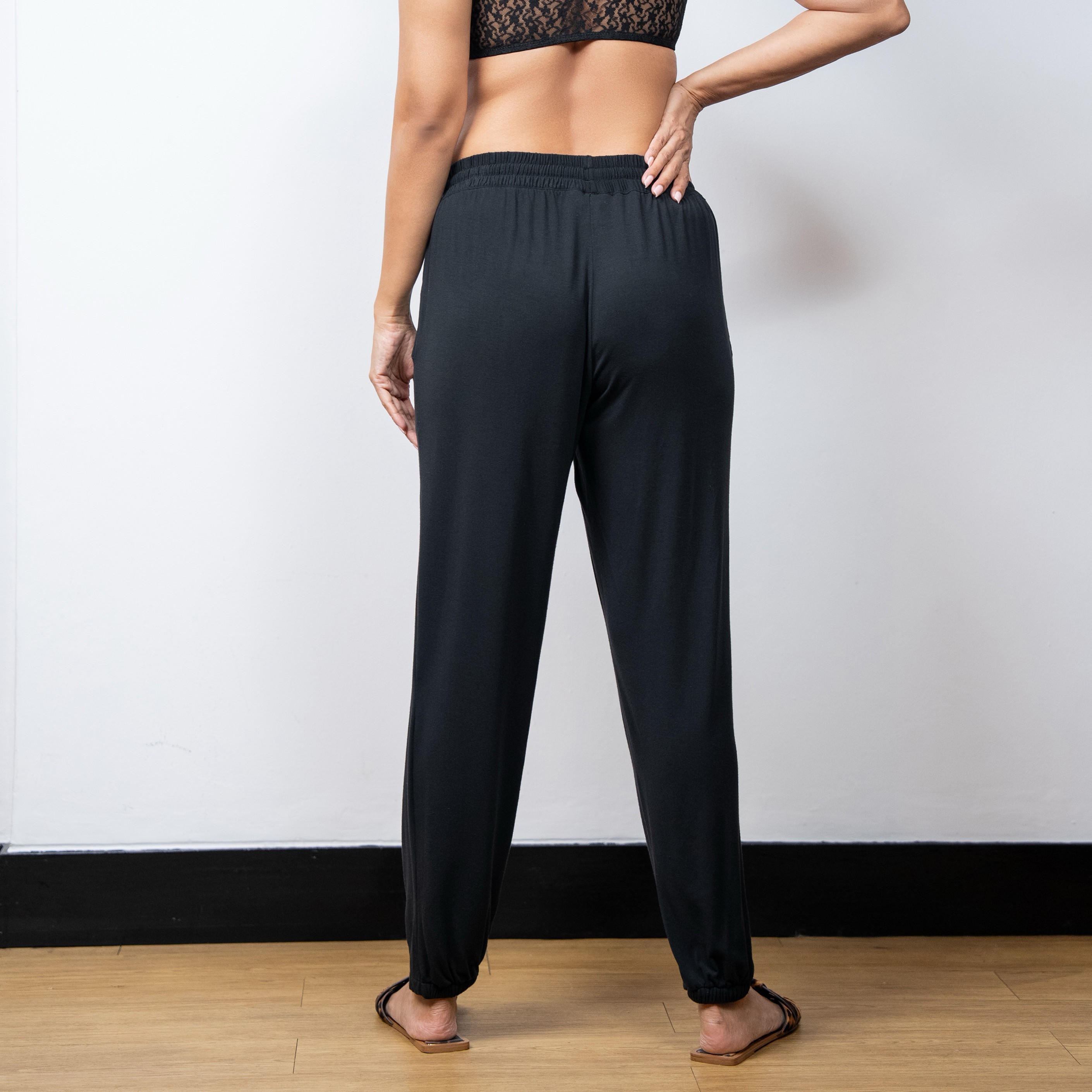 Set of 2 - Aadaraya Assorted Pyjamas with Pockets and Drawstring Closure-women-clothing-nightwear-pyjamas-bottoms-image-7