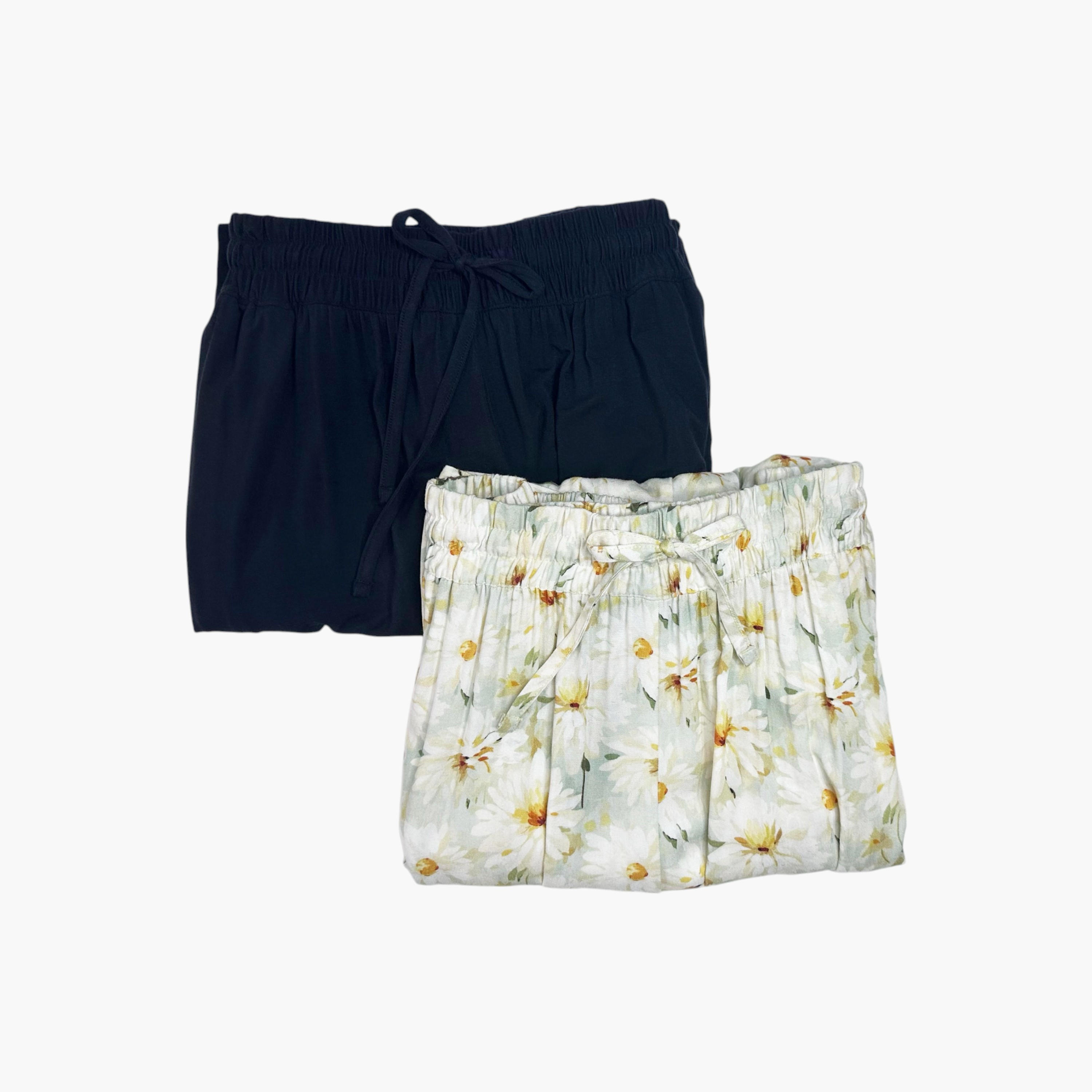 بيجامات متنوعة برباط إغلاق وجيوب من آدارايا - مجموعة من قطعتين-women-clothing-nightwear-pyjamas-bottoms-image-9