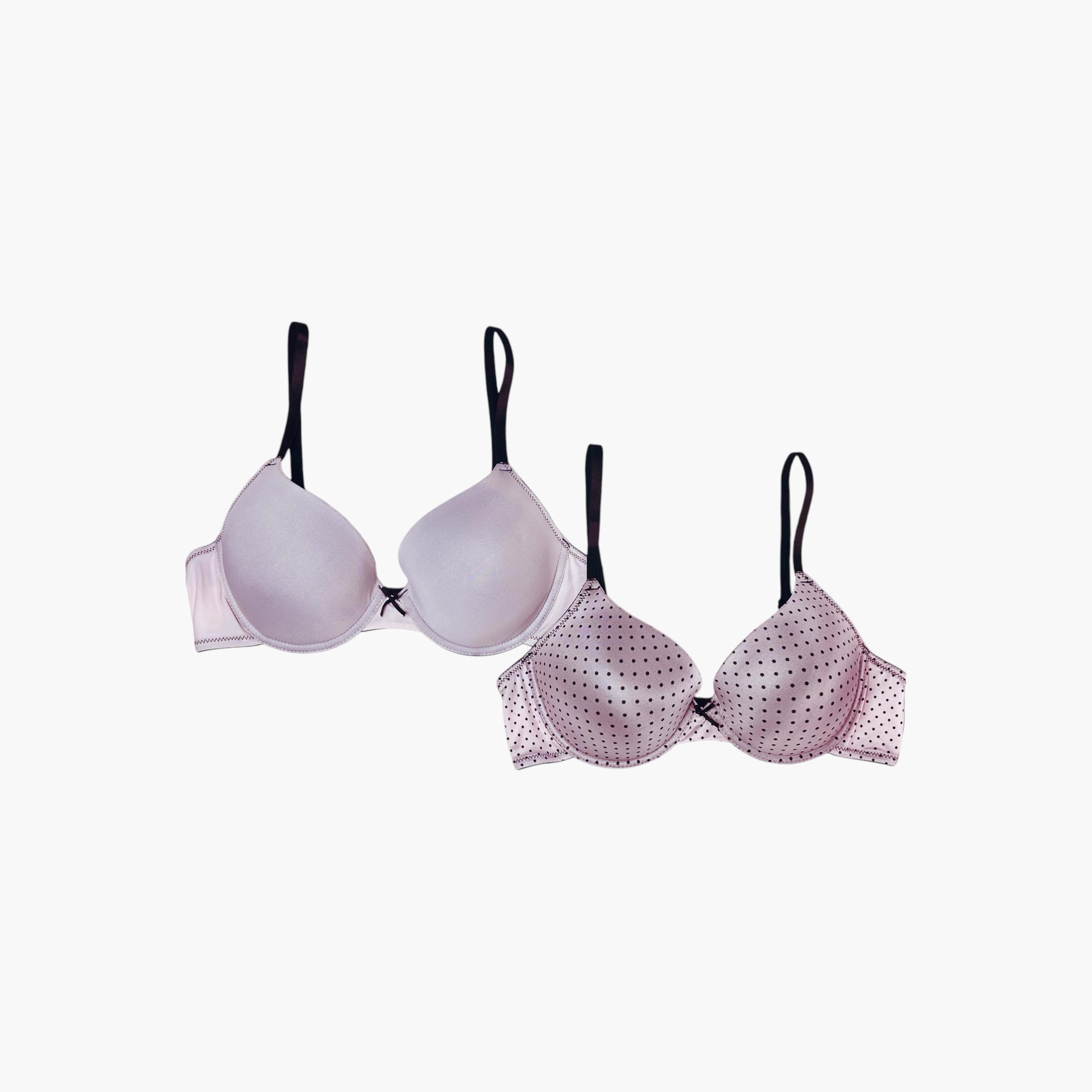 طقم صدريّة بلانج بِخطاف إغلاق من أدارايا - قطعتين متنوعتين-women-clothing-lingerie-bras-image-9