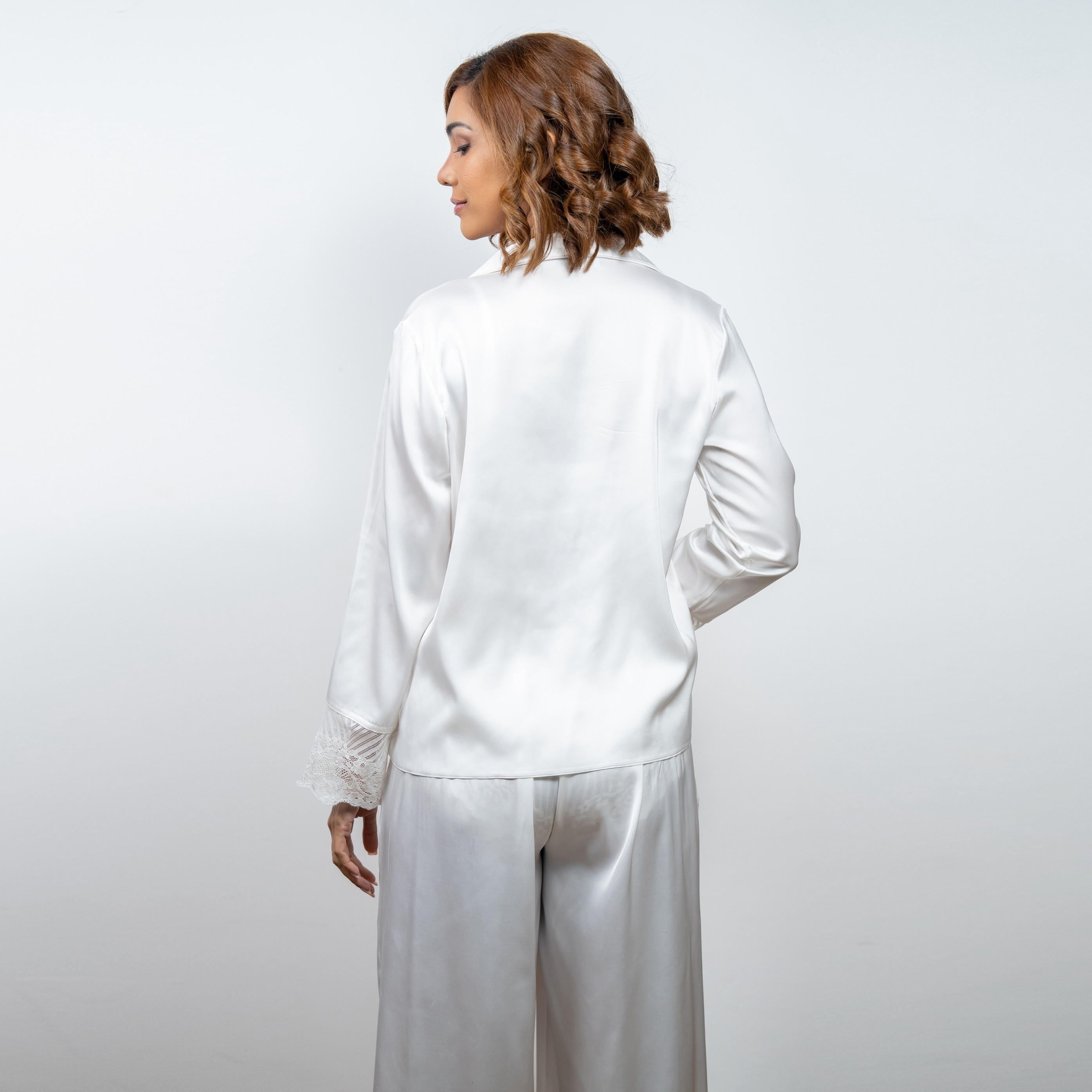 Aadaraya Lace Detail Shirt and Wide Leg Pyjama Set-women-clothing-nightwear-pyjamas-longsets-image-3
