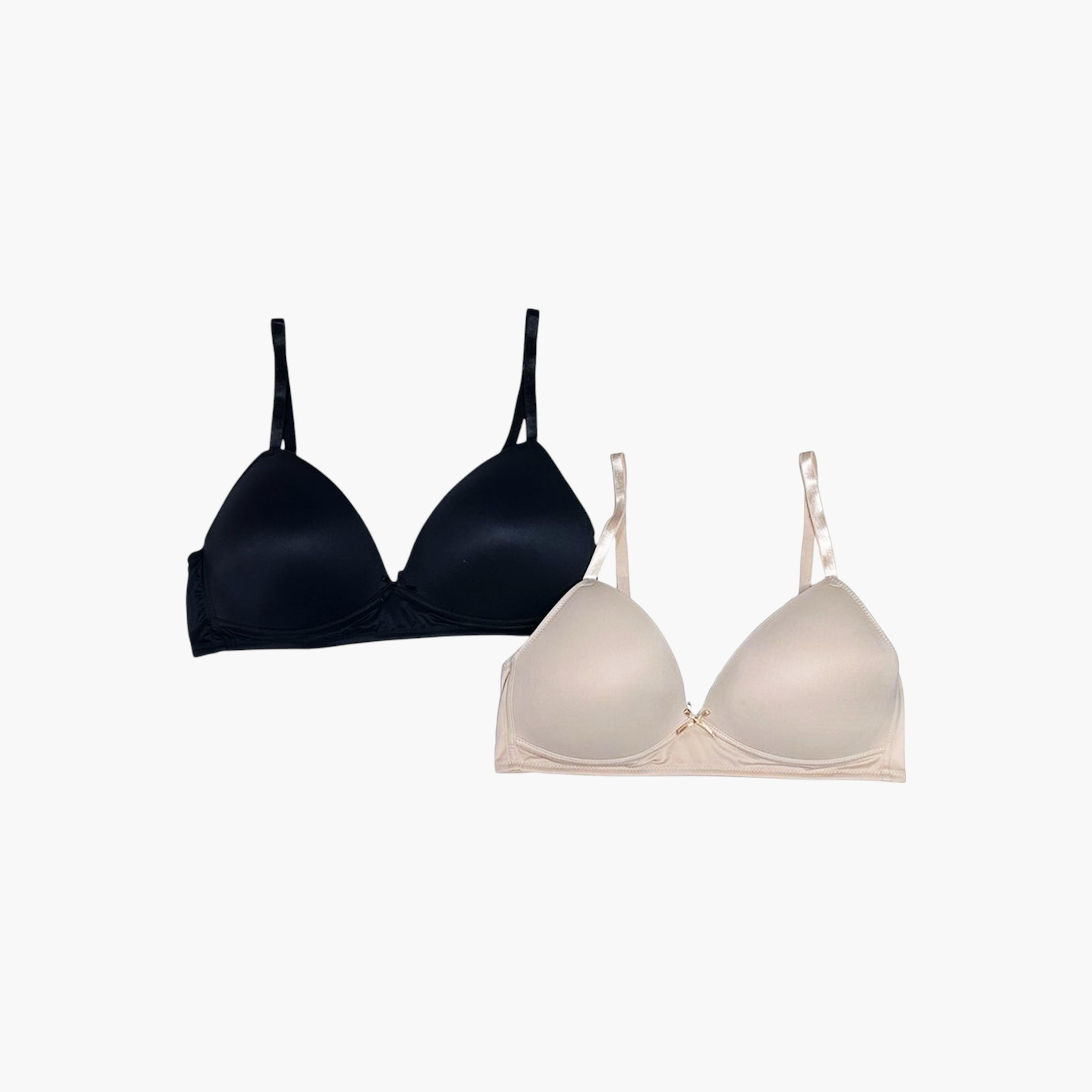 صدريّة بلانج بِخطاف إغلاق من أدارايا - طقم قطعتين متنوعتين-women-clothing-lingerie-bras-image-4