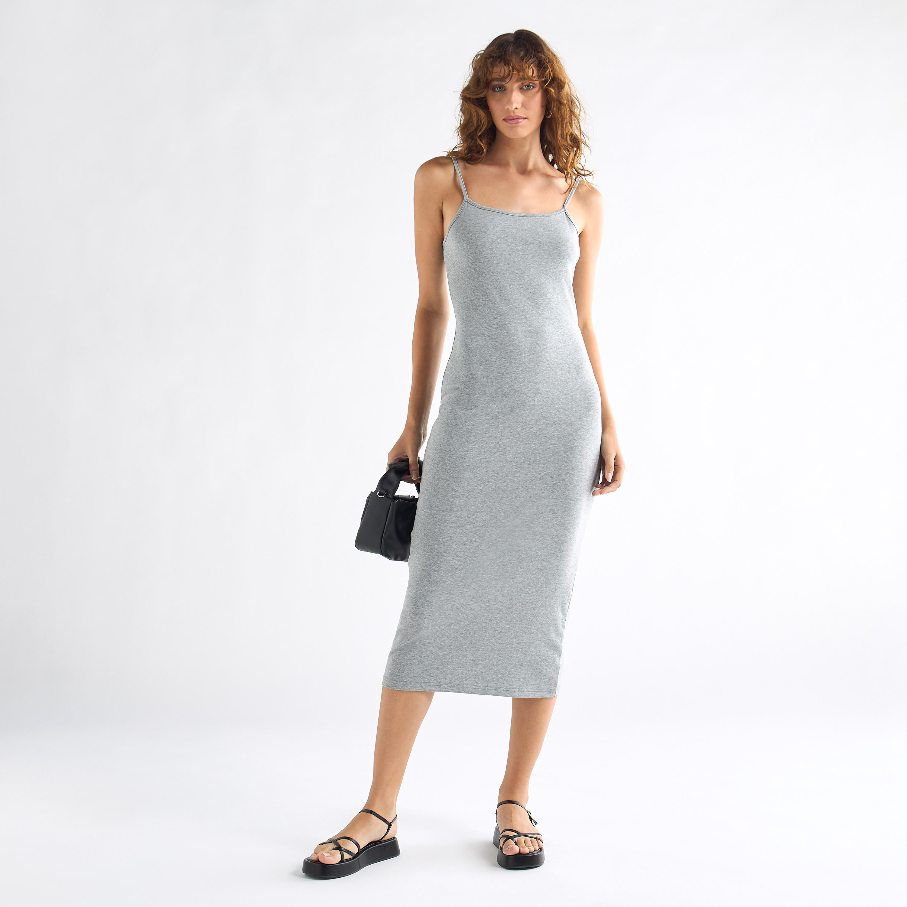 Sleeveless Bodycon Dress with Adjustable Spaghetti Straps-women-clothing-dresses-image-1