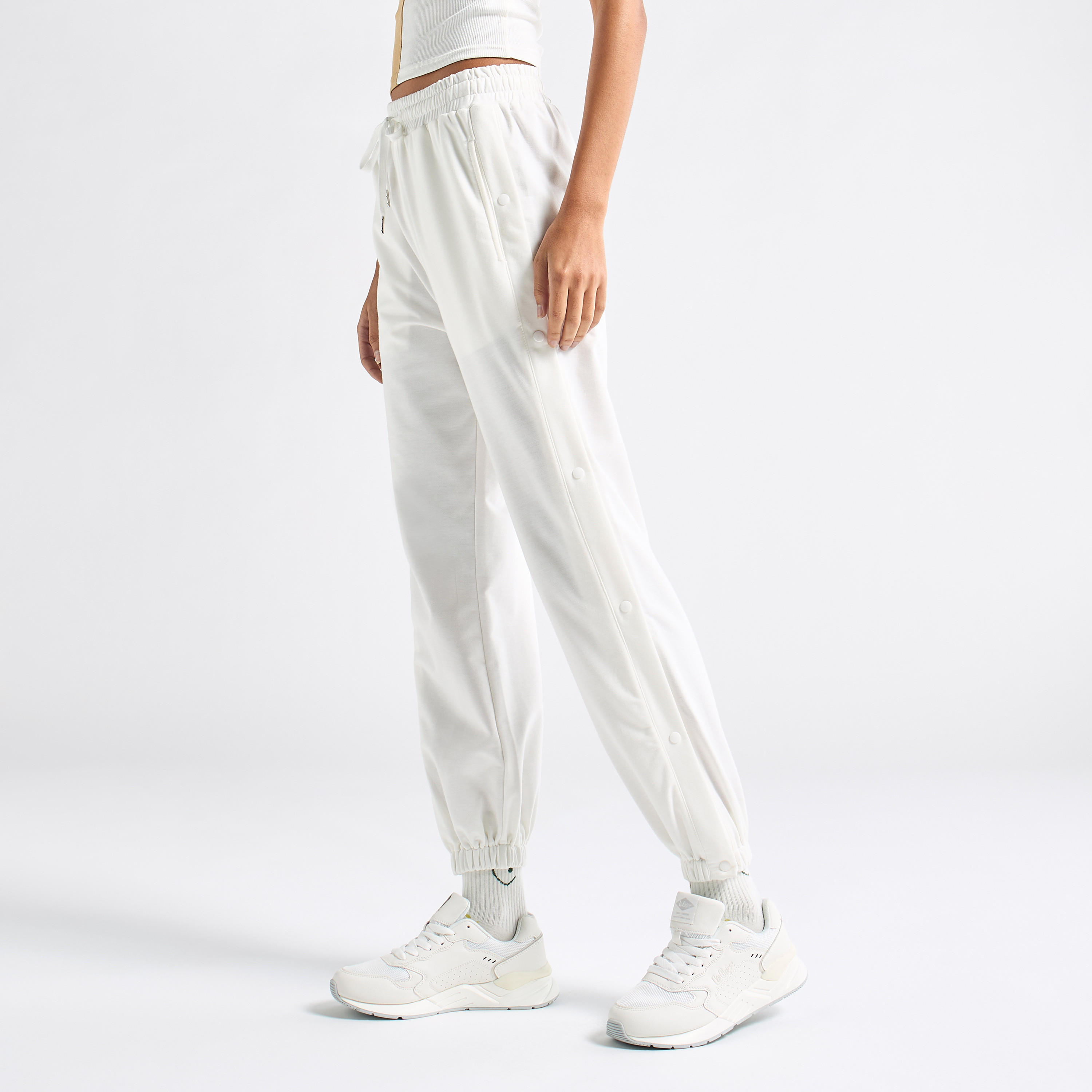 Joggers with Drawstring Closure and Pockets-women-clothing-bottoms-joggers-image-1