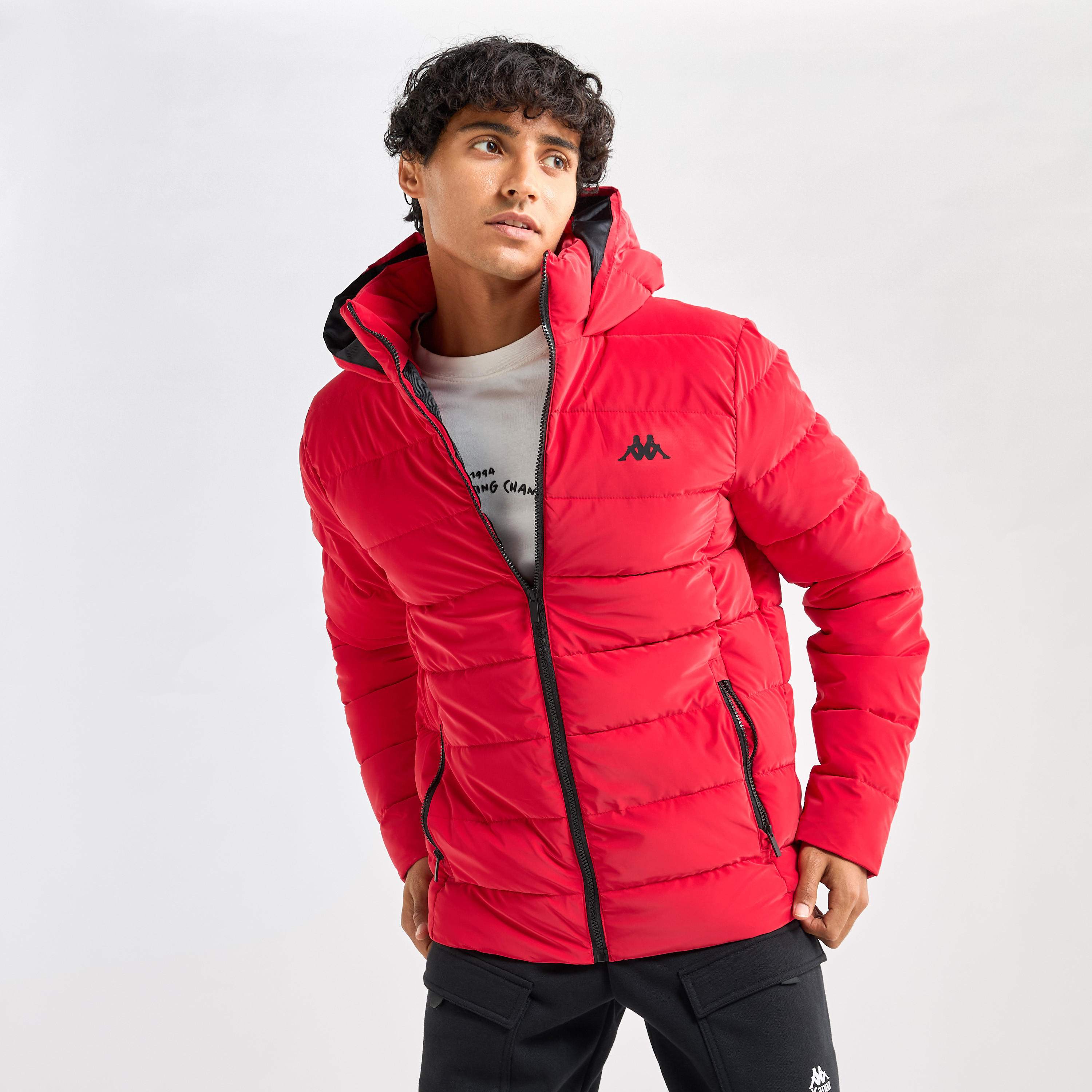 جاكيت منفوخ سادة بأكمام طويلة وقبعة-men-clothing-jacketsandblazers-jackets-image-4