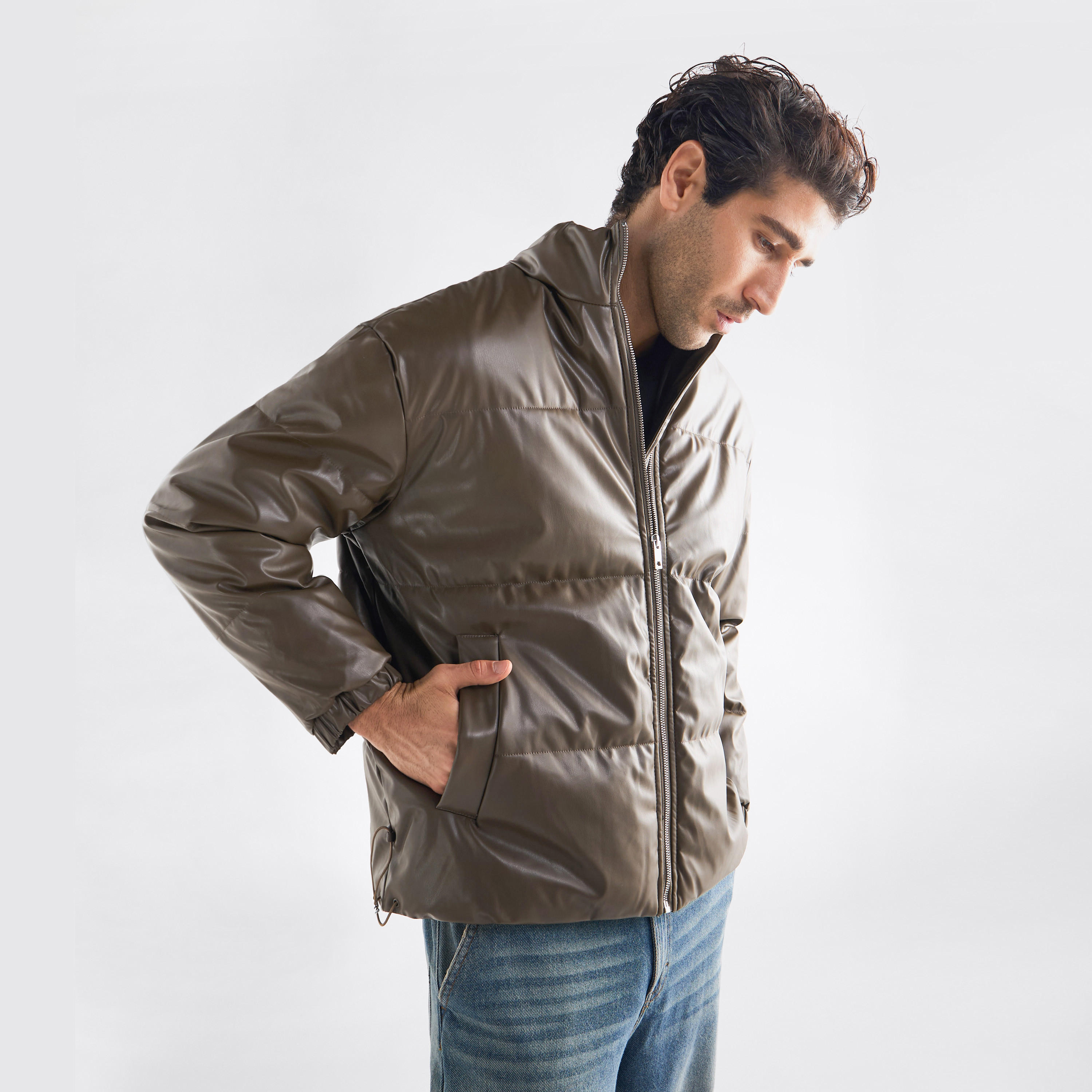 Quilted Puffer Jacket with Long Sleeves and Zip Closure-men-clothing-jacketsandblazers-jackets-image-1