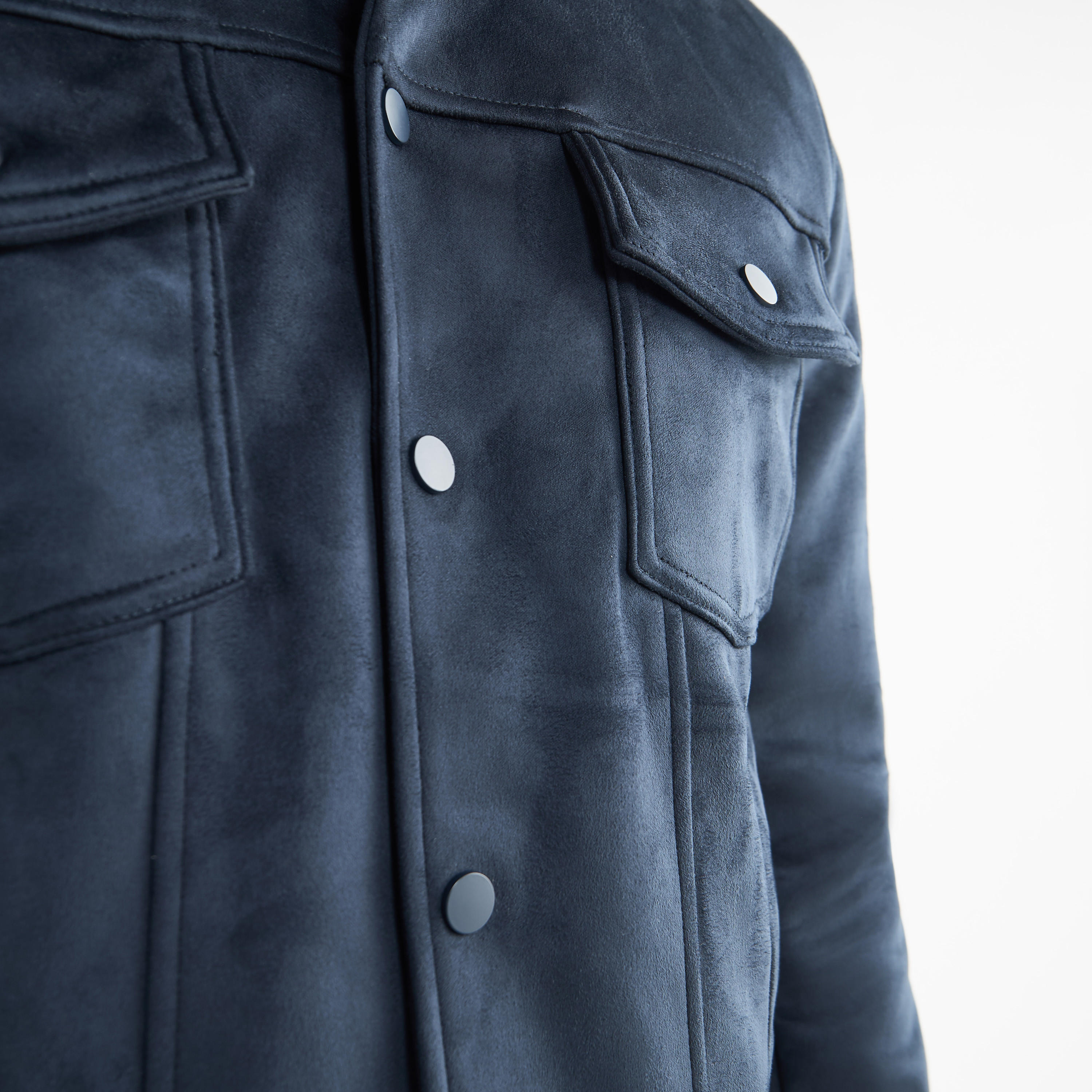 جاكيت بايكر بقصّة عادية مع زر إغلاق كبس-men-clothing-jacketsandblazers-jackets-image-1