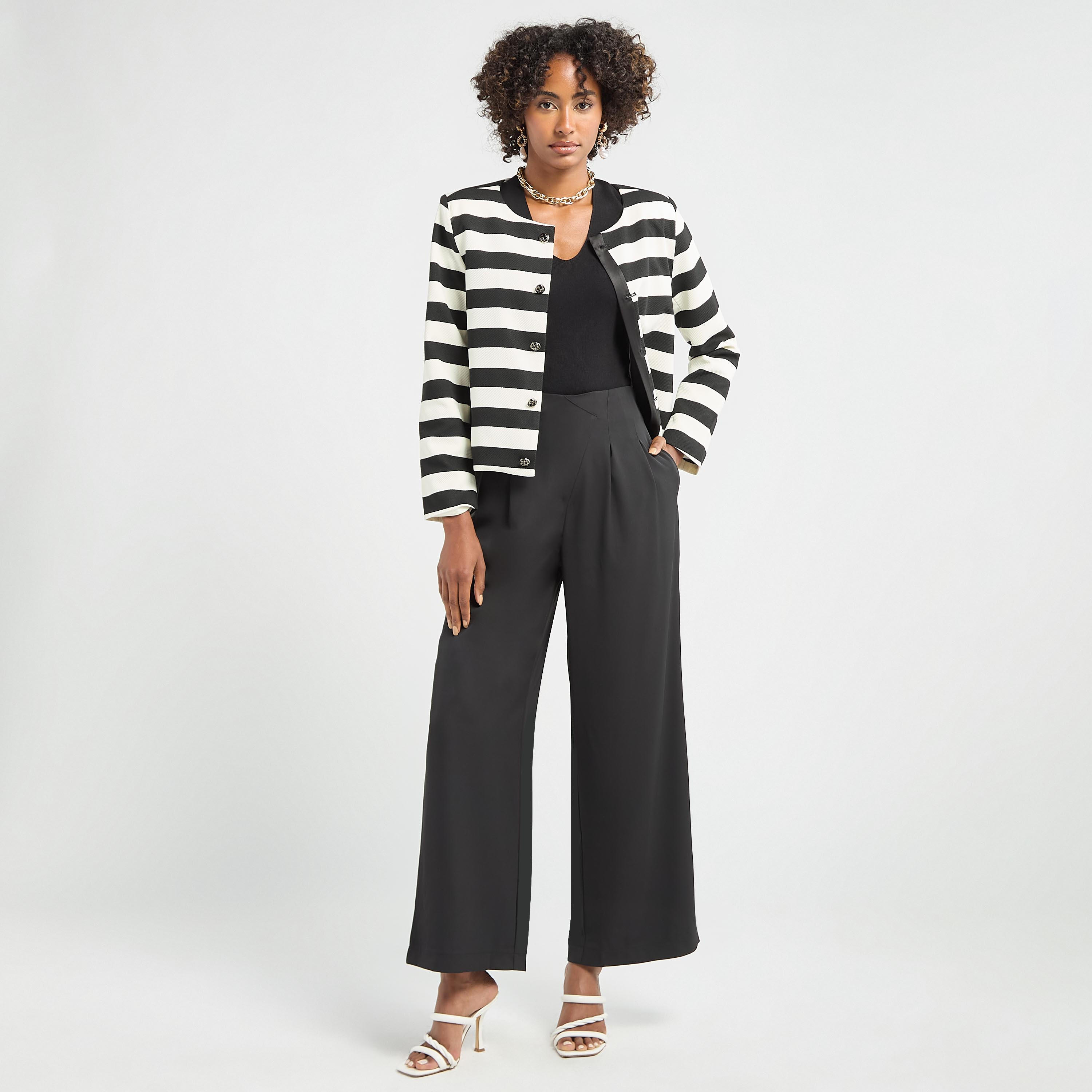 Solid Wide Leg Pants with Pockets-women-clothing-bottoms-trousers-image-2