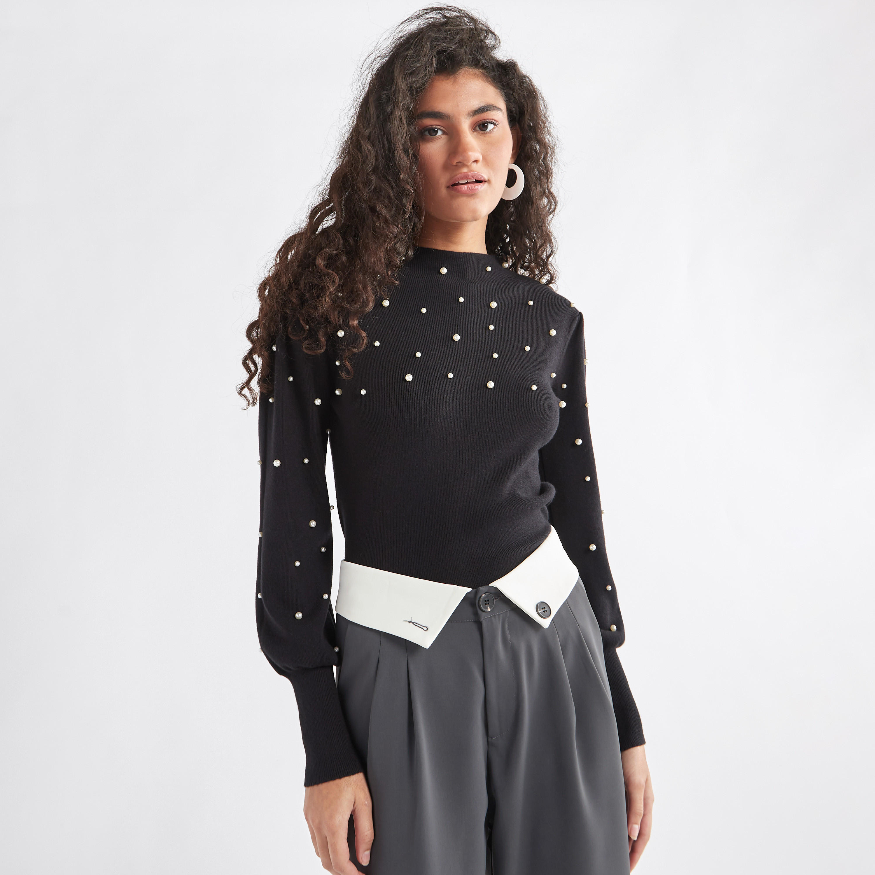 كنزة مزيّنة باللؤلؤ بأكمام طويلة-women-clothing-cardigansandjumpers-jumpers-image-1