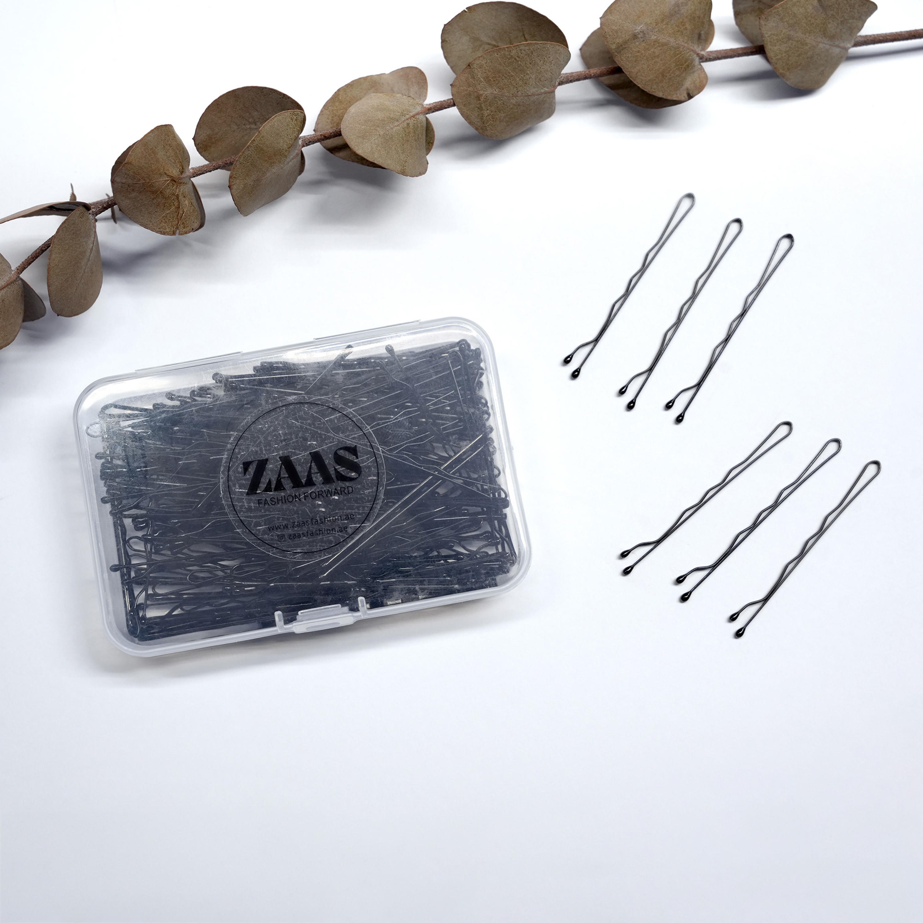 دبابيس شعر سادة من زاس - طقم من 150 قطعة-women-hairaccessories-hairpins-image-2