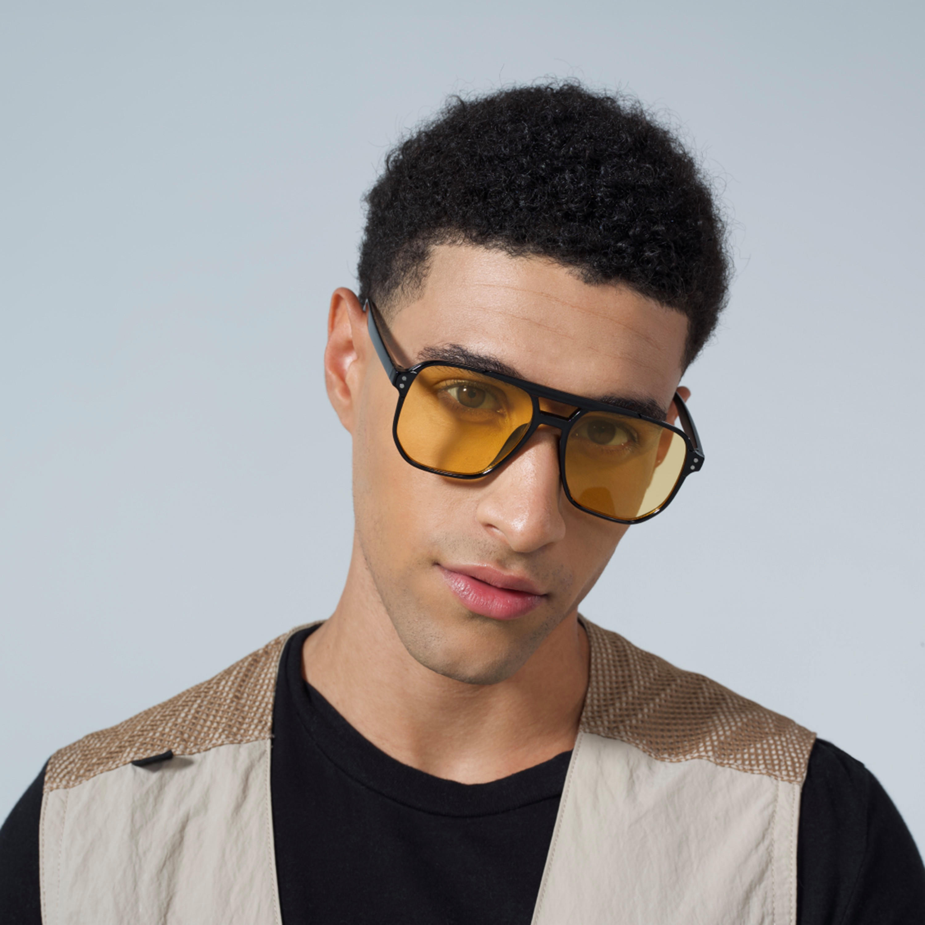 Zaas Tinted Full Rim Sunglasses-men-sunglasses-image-2
