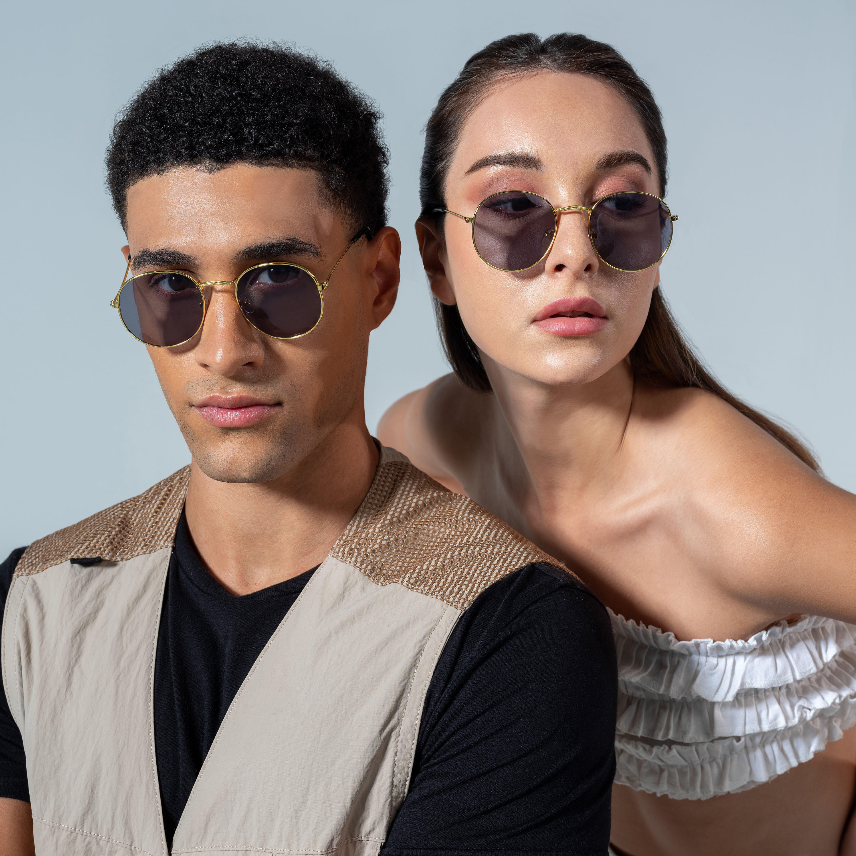 نظارة شمسية بعدسات ملونة وإطار كامل ووسادات أنف من زاس-men-sunglasses-image-2