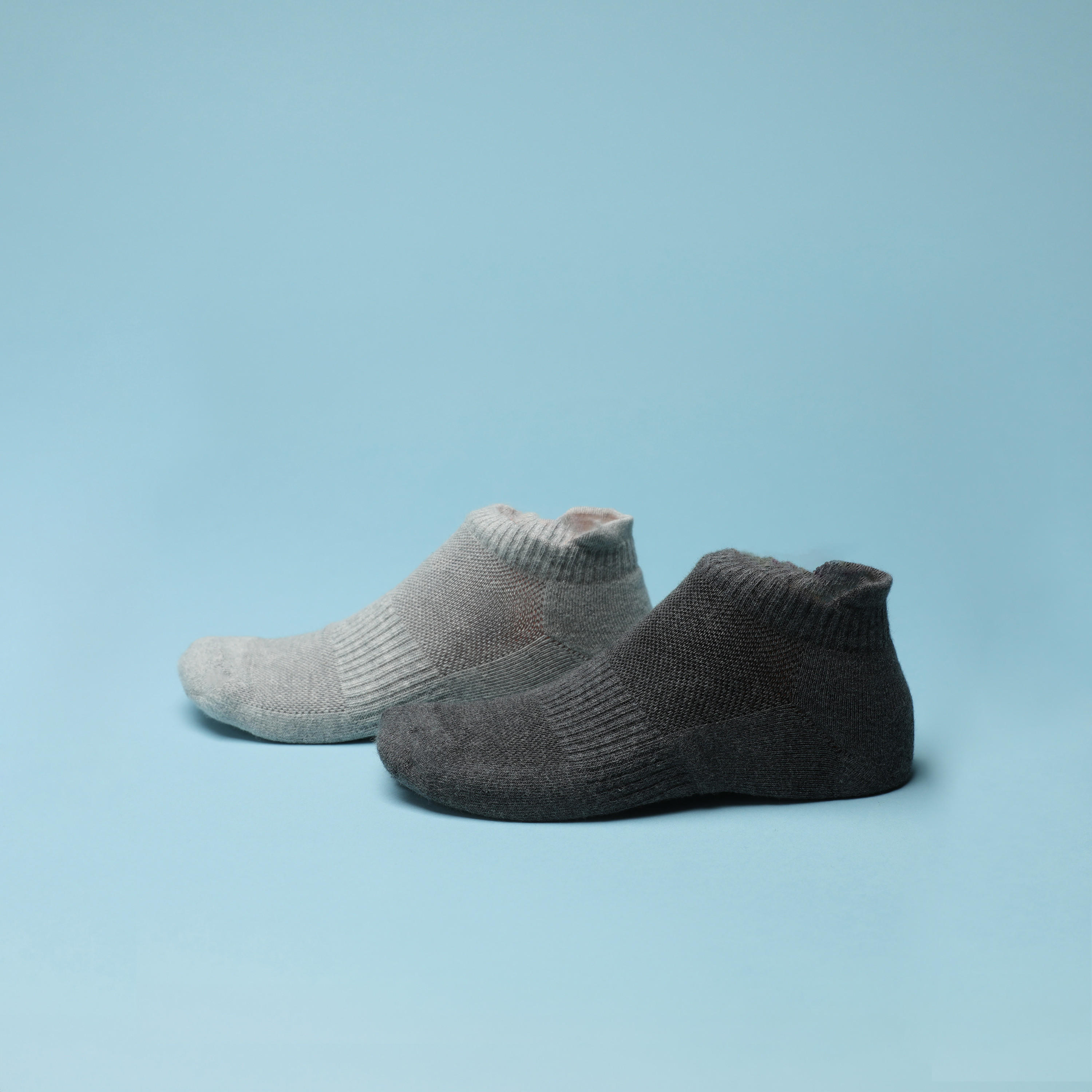 طقم جوارب بطول الكاحل 3 قطع بارزة الملمس من زاس-men-socks-image-2