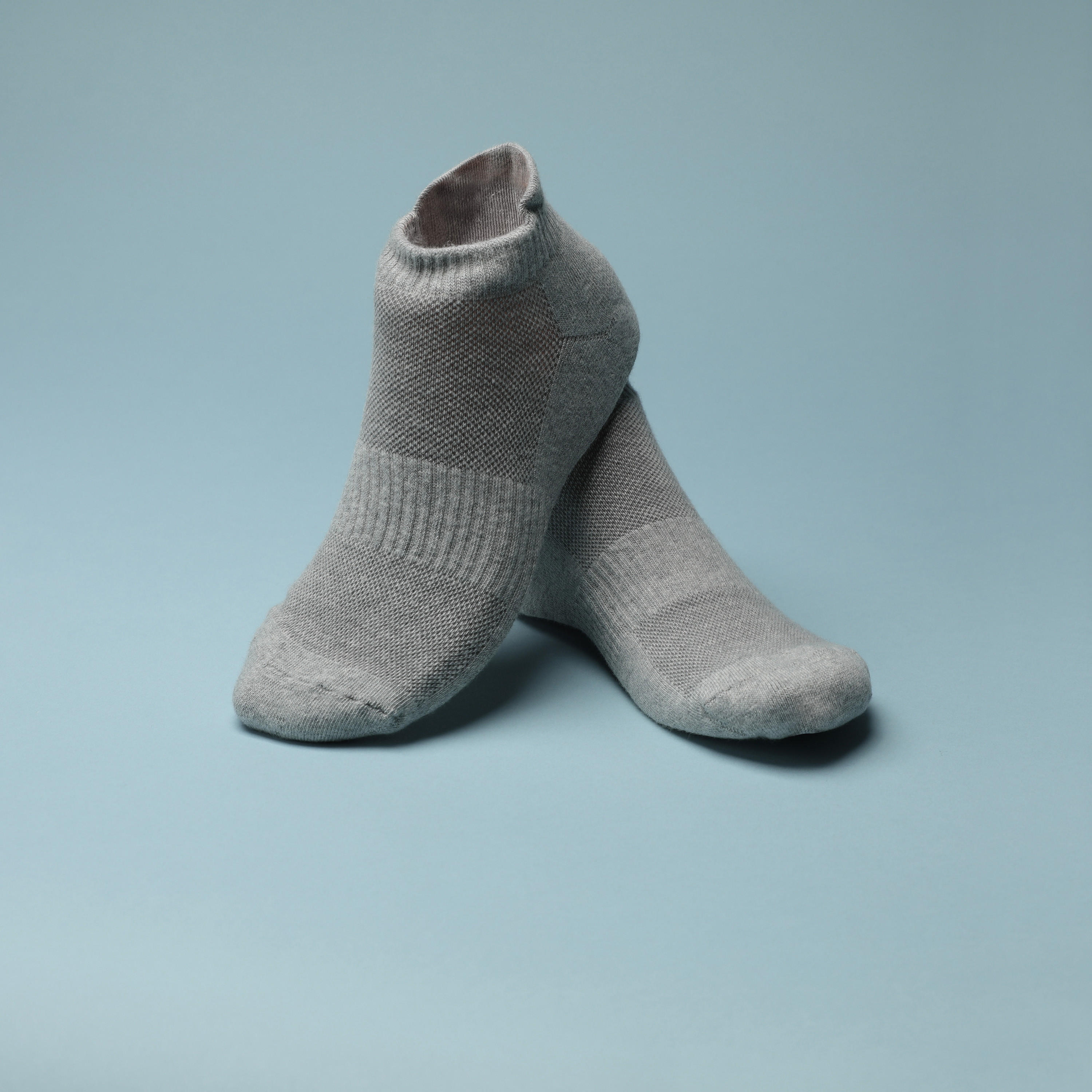 طقم جوارب بطول الكاحل 3 قطع بارزة الملمس من زاس-men-socks-image-1