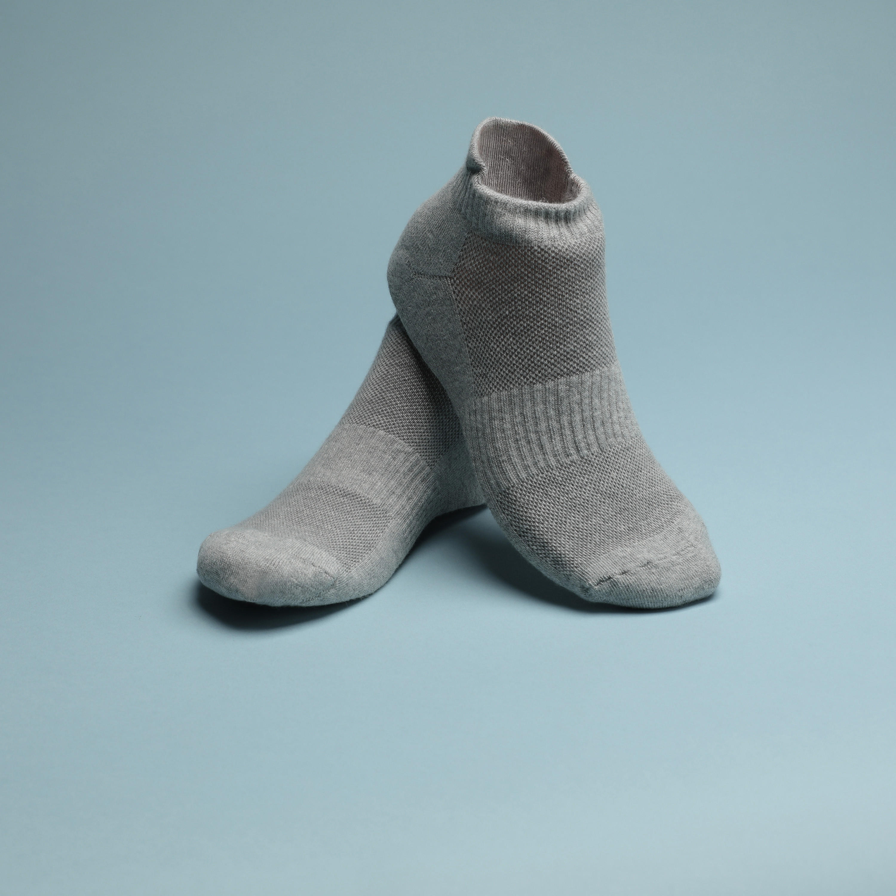 طقم جوارب بطول الكاحل 3 قطع بارزة الملمس من زاس-men-socks-image-2