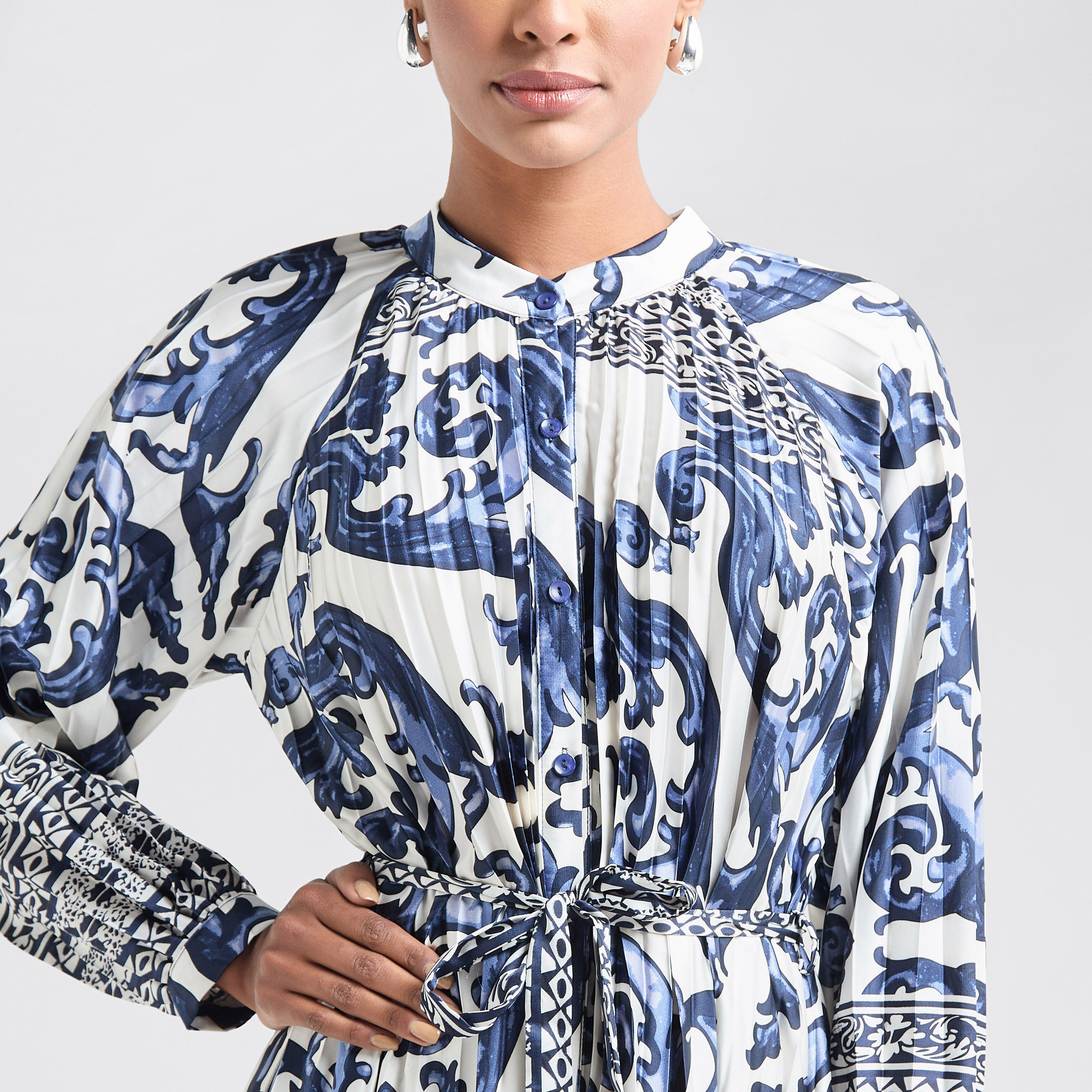 فستان قميص ماكسي بأكمام طويلة وطبعات-women-clothing-dresses-image-4