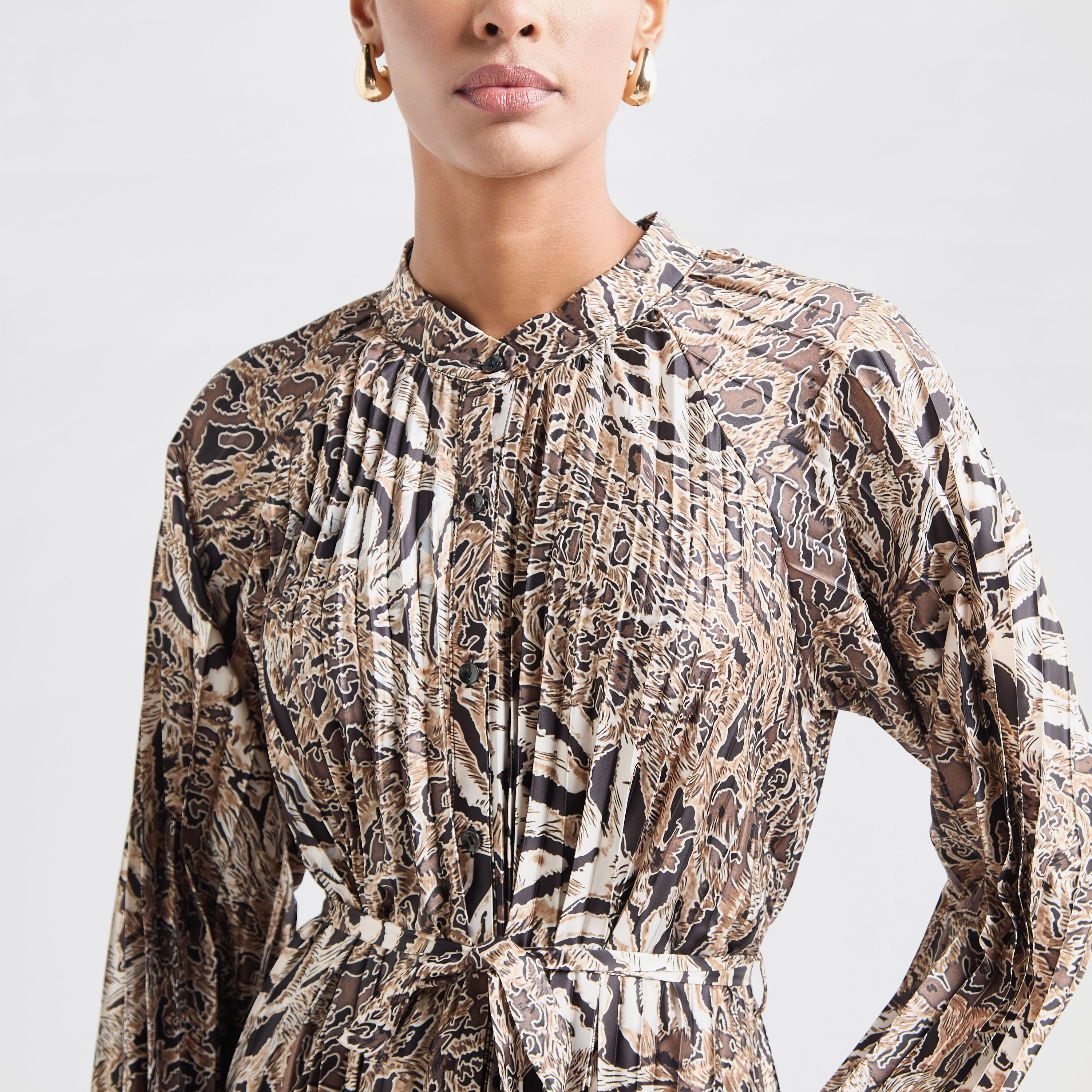 فستان قميص ماكسي بأكمام طويلة وطبعات حيوانات-women-clothing-dresses-image-4
