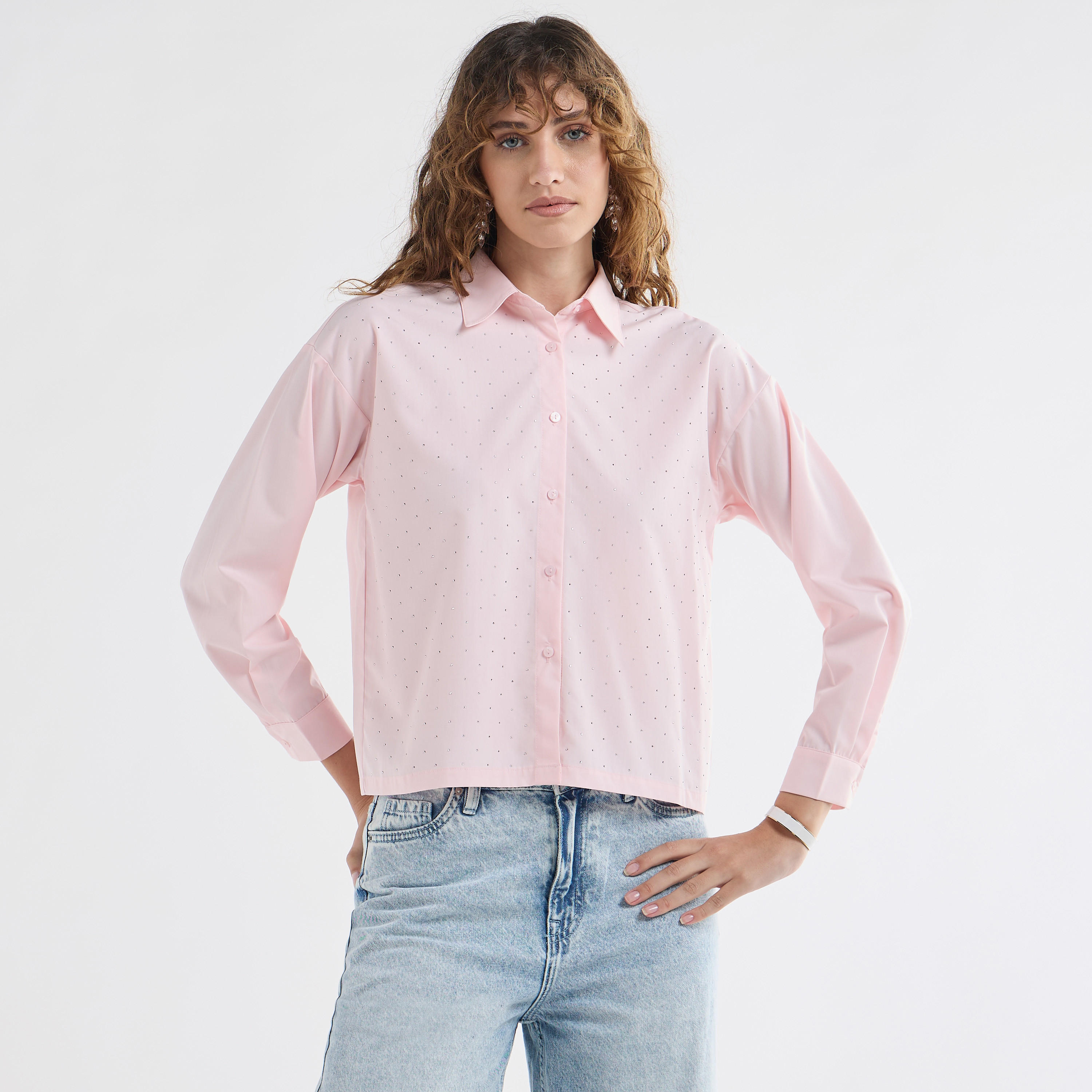Embellished Poplin Shirt-women-clothing-shirtsandblouses-shirts-image-11