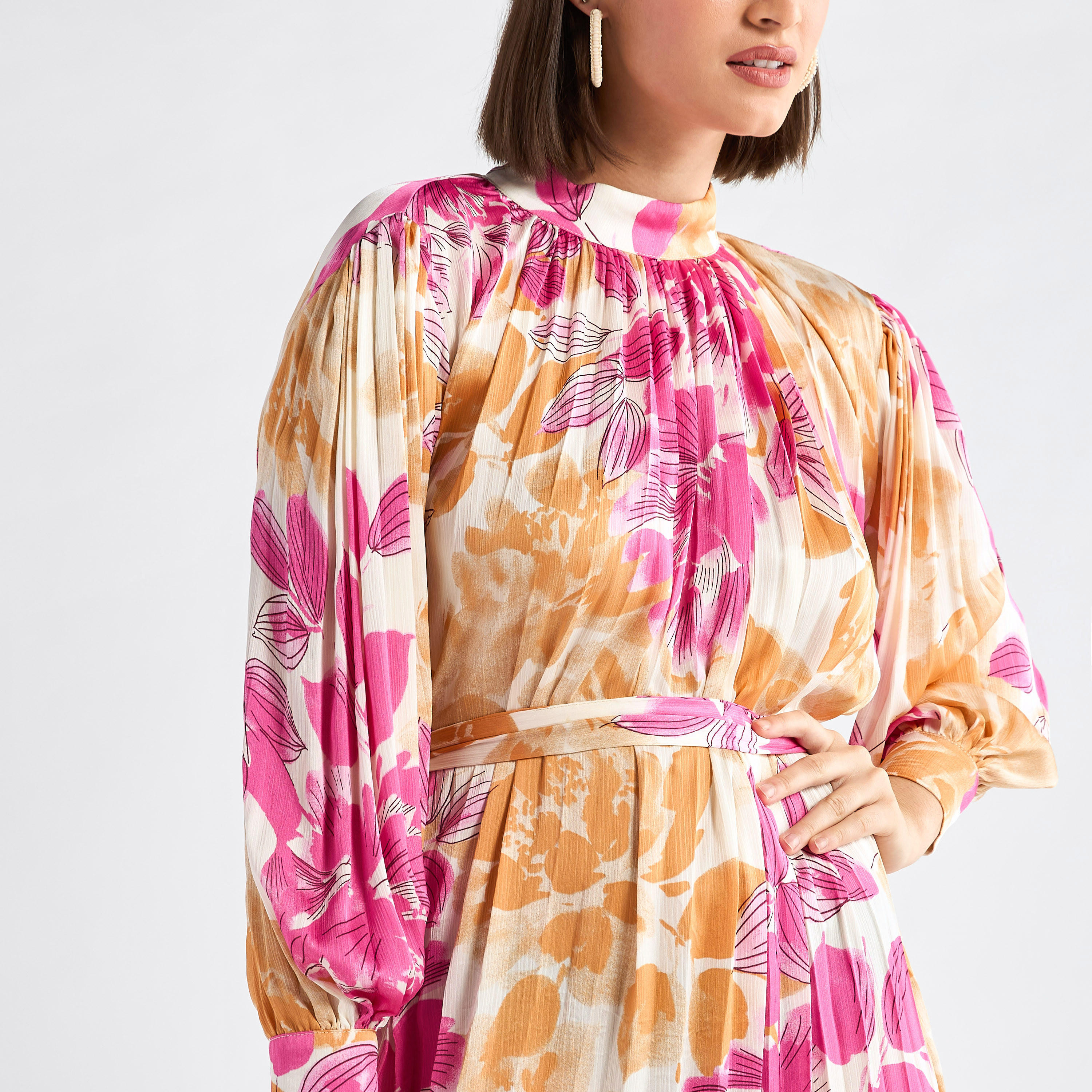 فستان بأكمام واسعة وطبعات-women-clothing-dresses-image-4