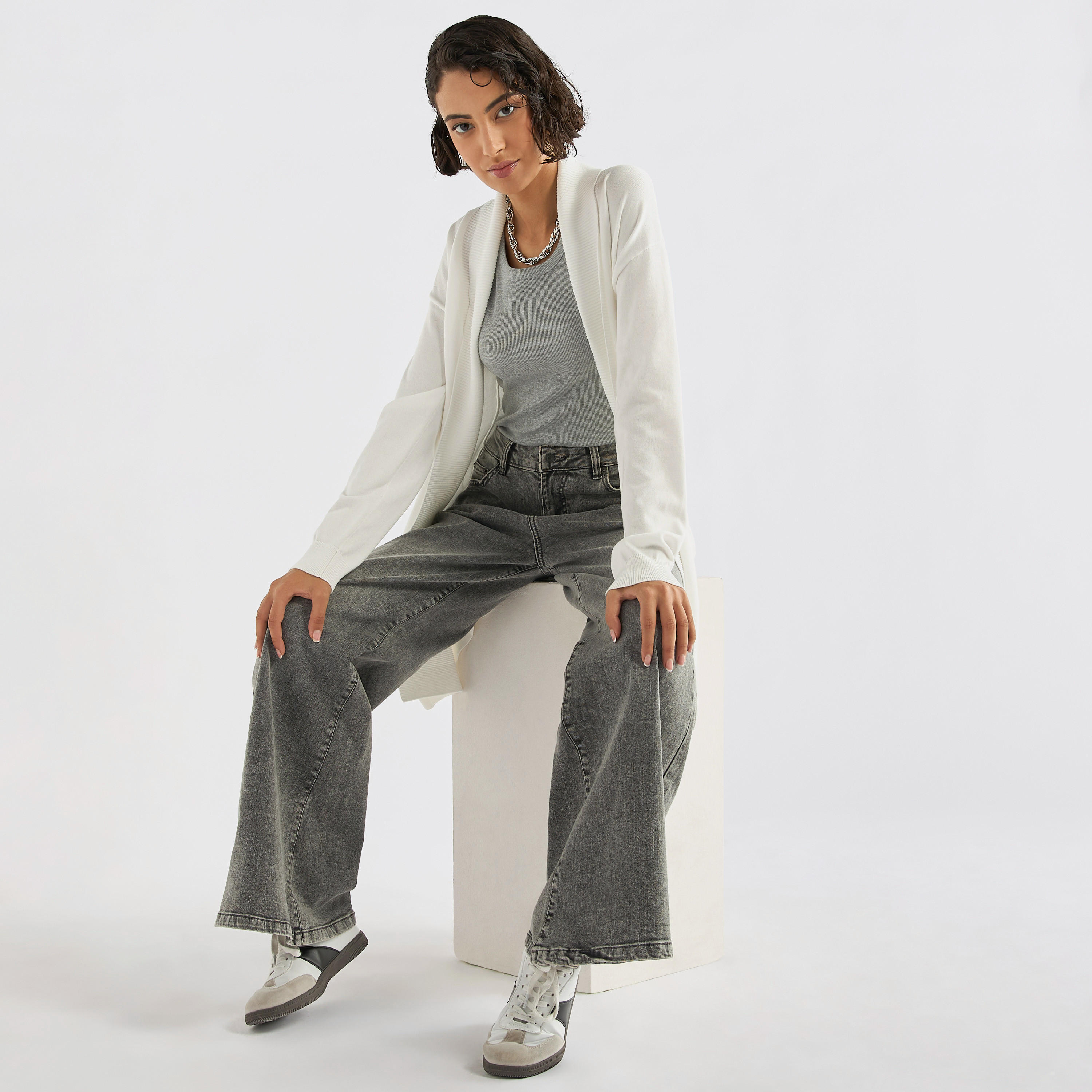 Open Front Longline Cardigan-women-winterwear-cardigansandjumpers-cardigans-image-2