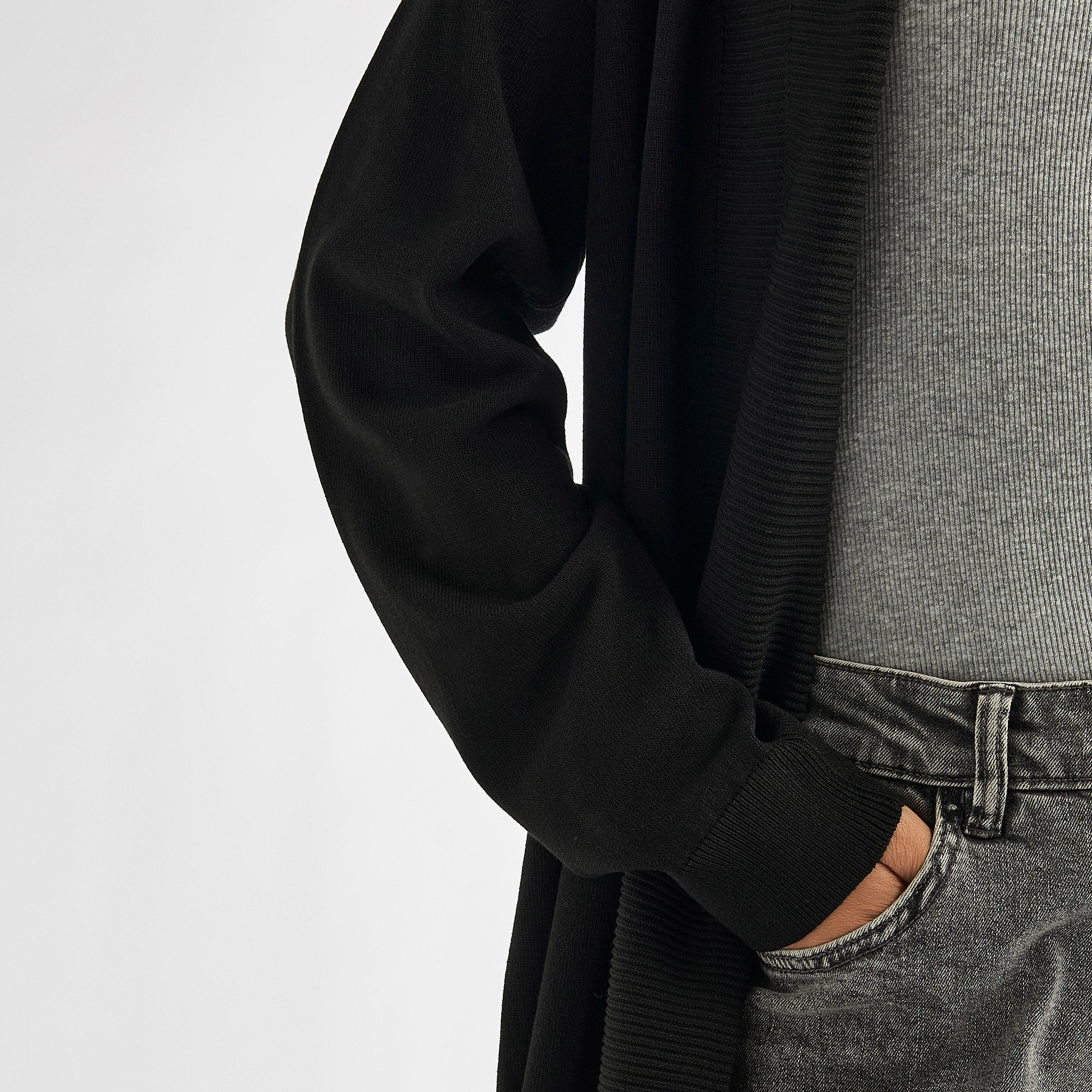 Open Front Longline Cardigan-women-winterwear-cardigansandjumpers-cardigans-image-4