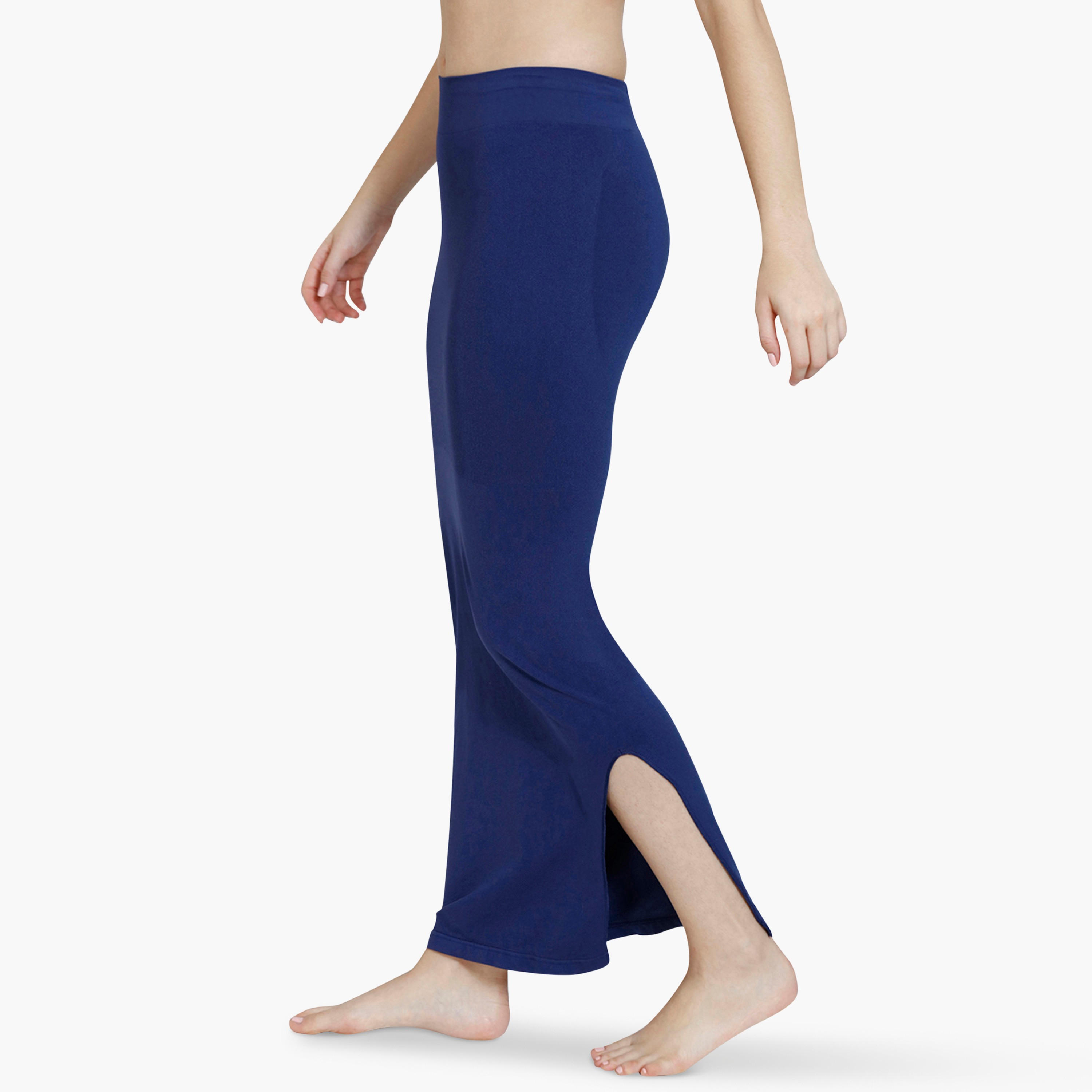 تنورة داخلية لشد متوسط للبطن والخصر برباط إغلاق وفتحة من زيفامي-women-clothing-lingerie-shapewear-image-2