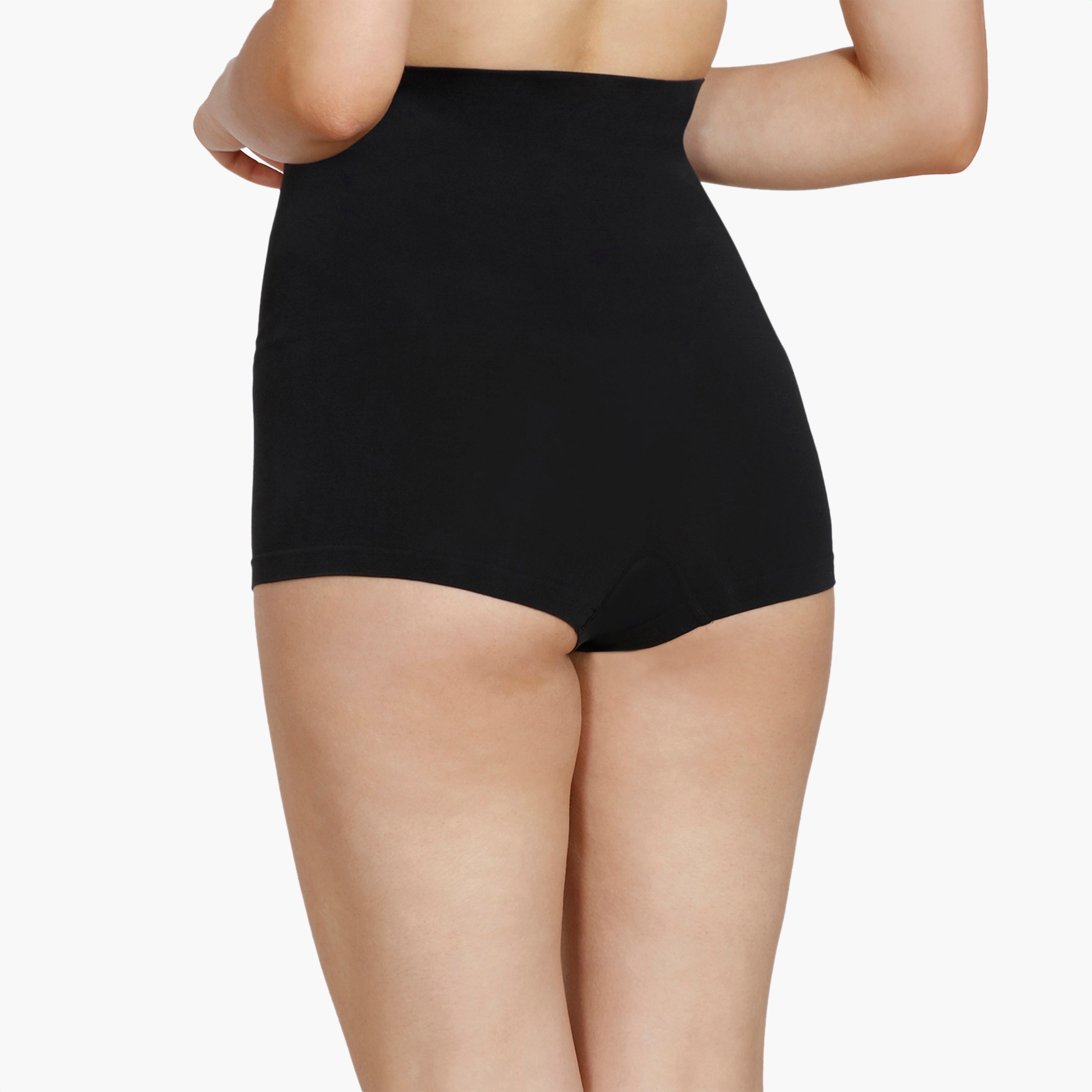 Zivame Medium Control Seamfree Tummy & Thigh Slimming Shapewear Boyshort-women-clothing-lingerie-shapewear-image-14