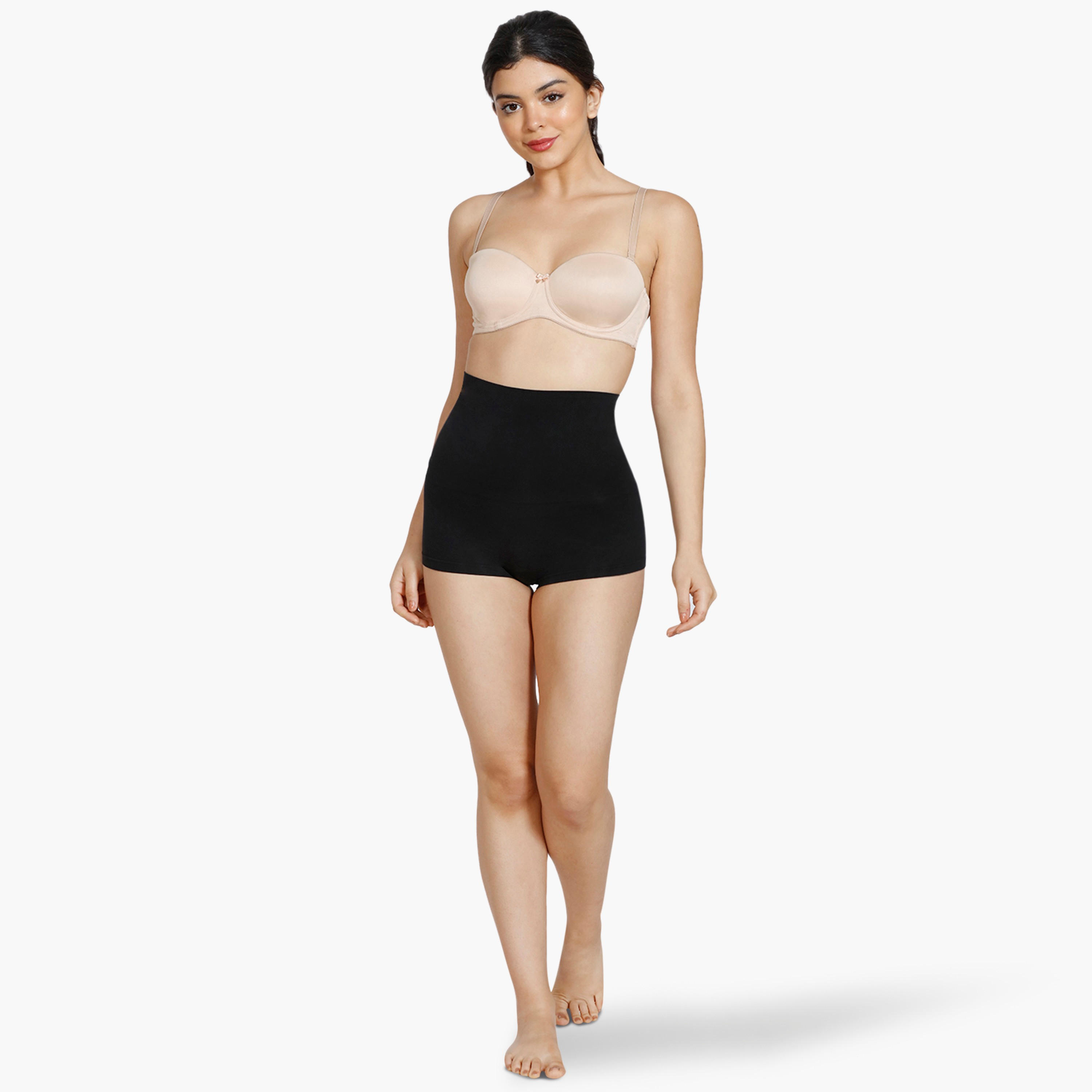 Zivame Medium Control Seamfree Tummy & Thigh Slimming Shapewear Boyshort-women-clothing-lingerie-shapewear-image-15