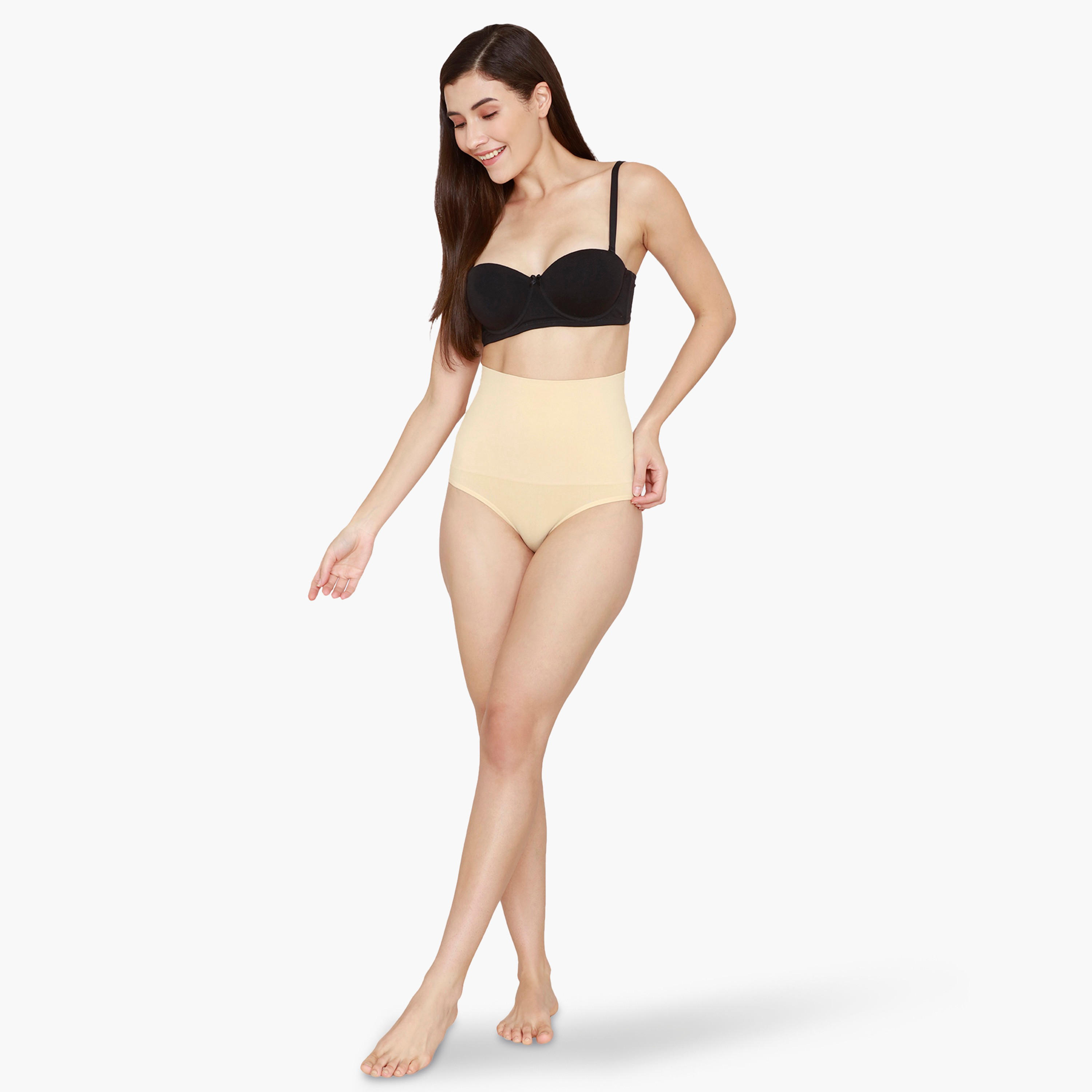 Zivame Seamfree Waist & Tummy Control Shapewear Briefs-women-clothing-lingerie-shapewear-image-9
