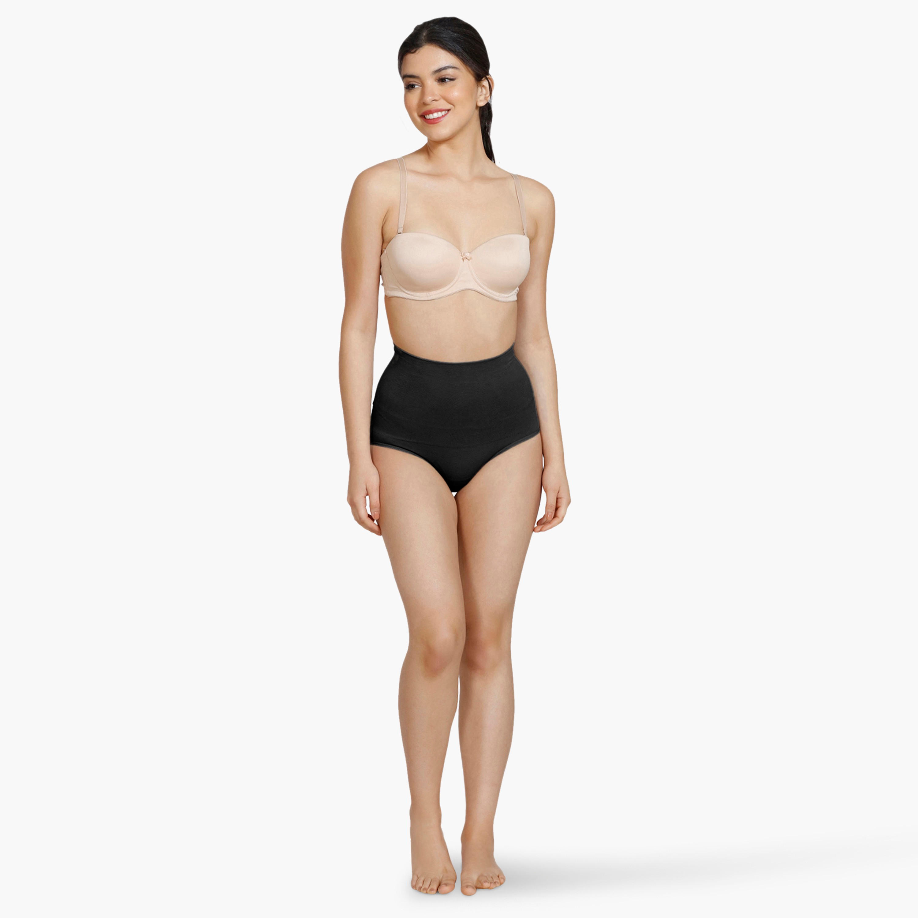 Zivame Seamfree Waist & Tummy Control Shapewear Briefs-women-clothing-lingerie-shapewear-image-4