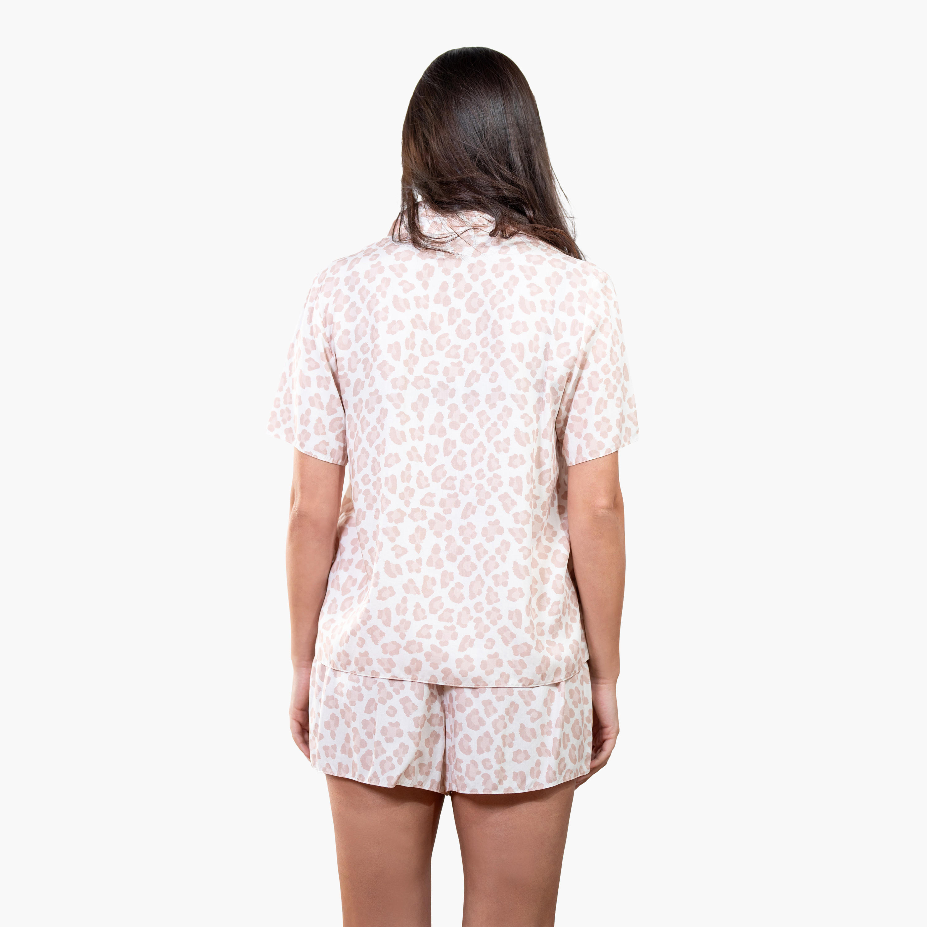 طقم قميص وشورت بطبعات من أدارايا-women-clothing-nightwear-pyjamas-shortsets-image-4
