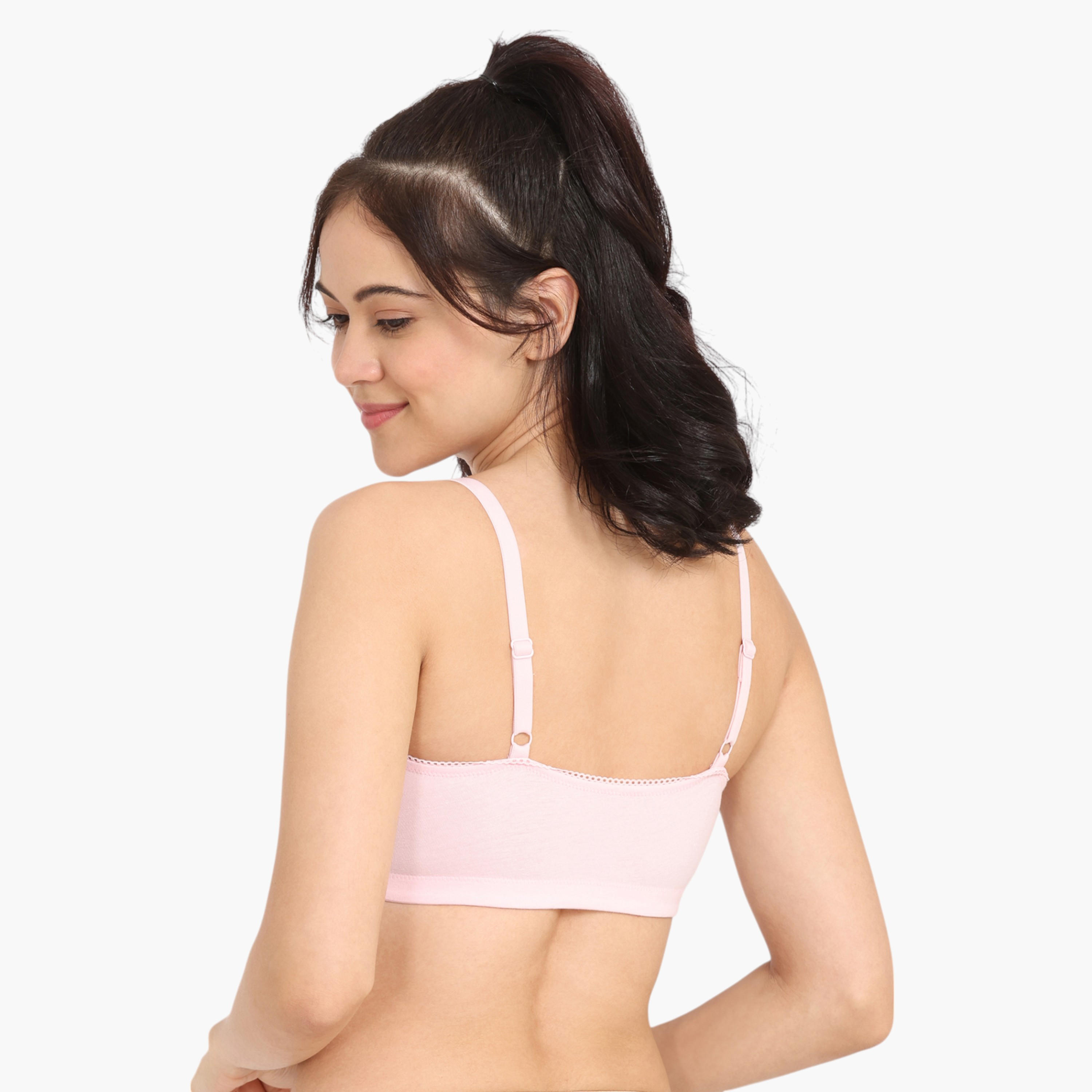 زيفامي - حمالة صدر بتفاصيل حزام قابل للتعديل-women-clothing-lingerie-bras-image-6