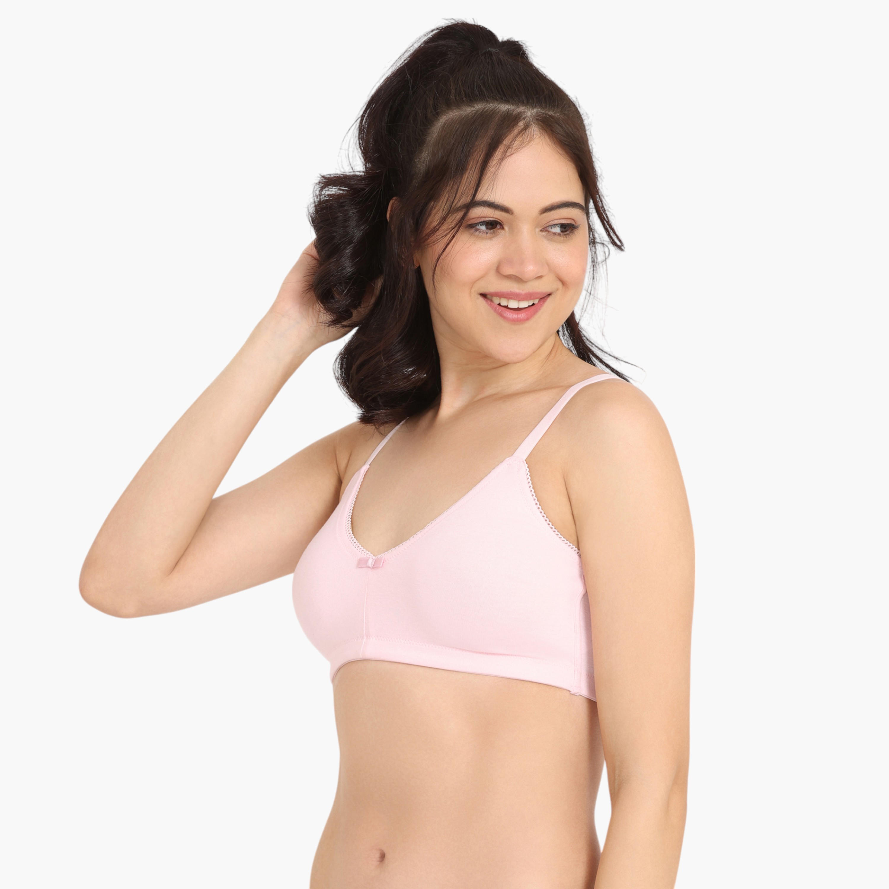 زيفامي - حمالة صدر بتفاصيل حزام قابل للتعديل-women-clothing-lingerie-bras-image-7